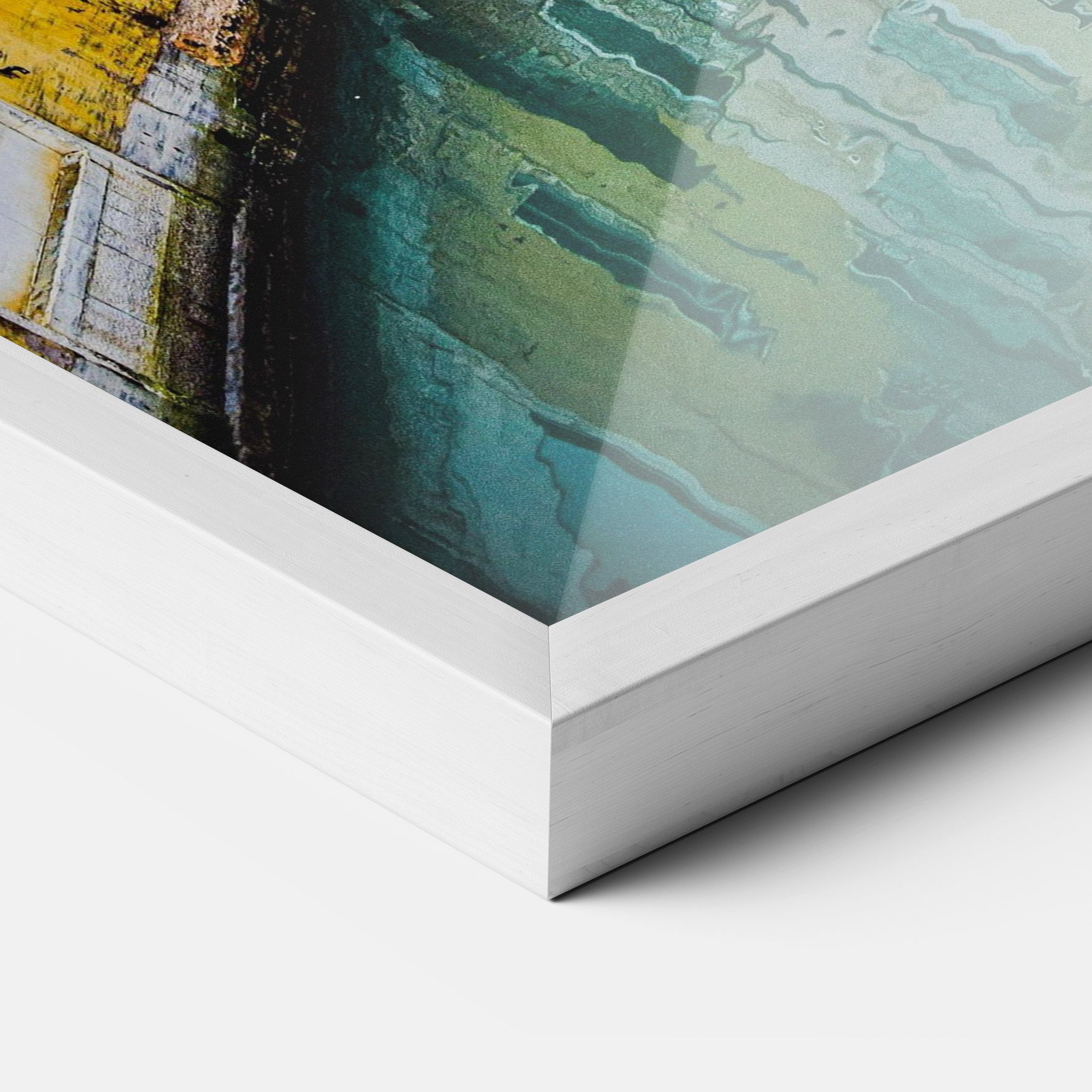 Colorful Water Building mockup 3