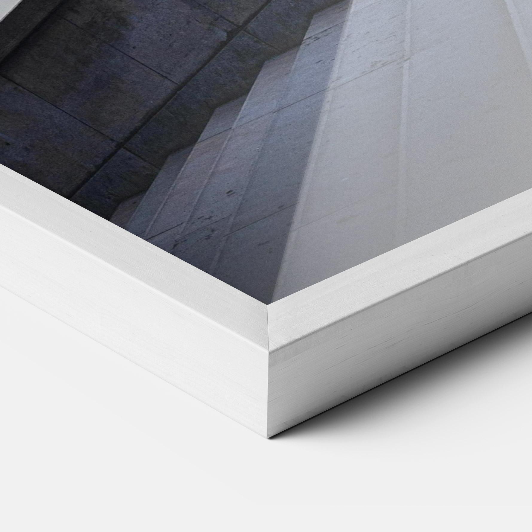 Keretezett Poszter Eiffel Tower Stairs mockup 3