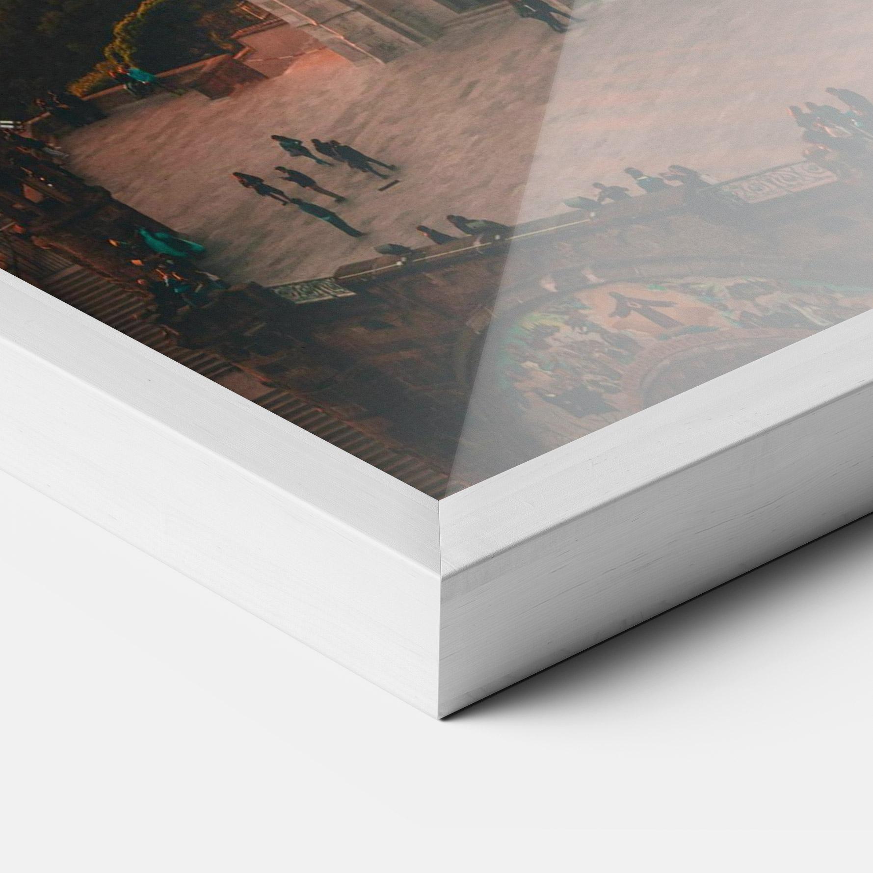 Keretezett Poszter Tibidabo Barcelona mockup 3