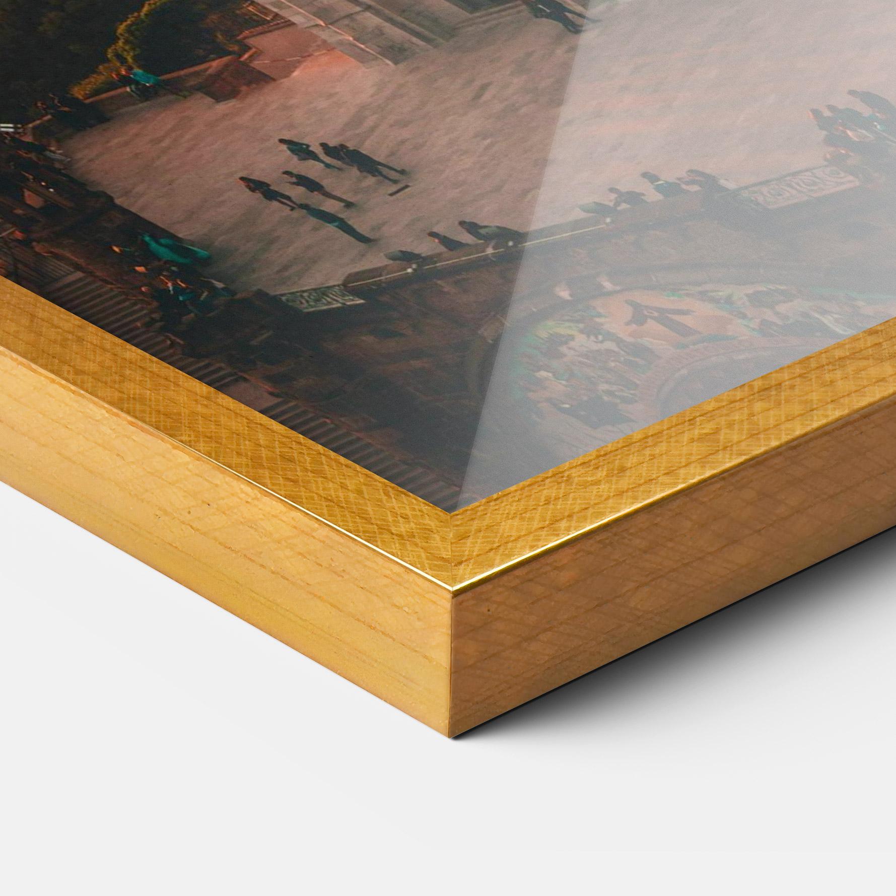 Keretezett Poszter Tibidabo Barcelona mockup 3