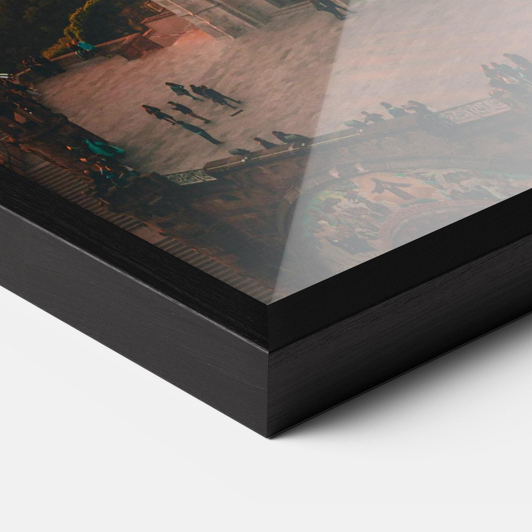 Keretezett Poszter Tibidabo Barcelona mockup 3