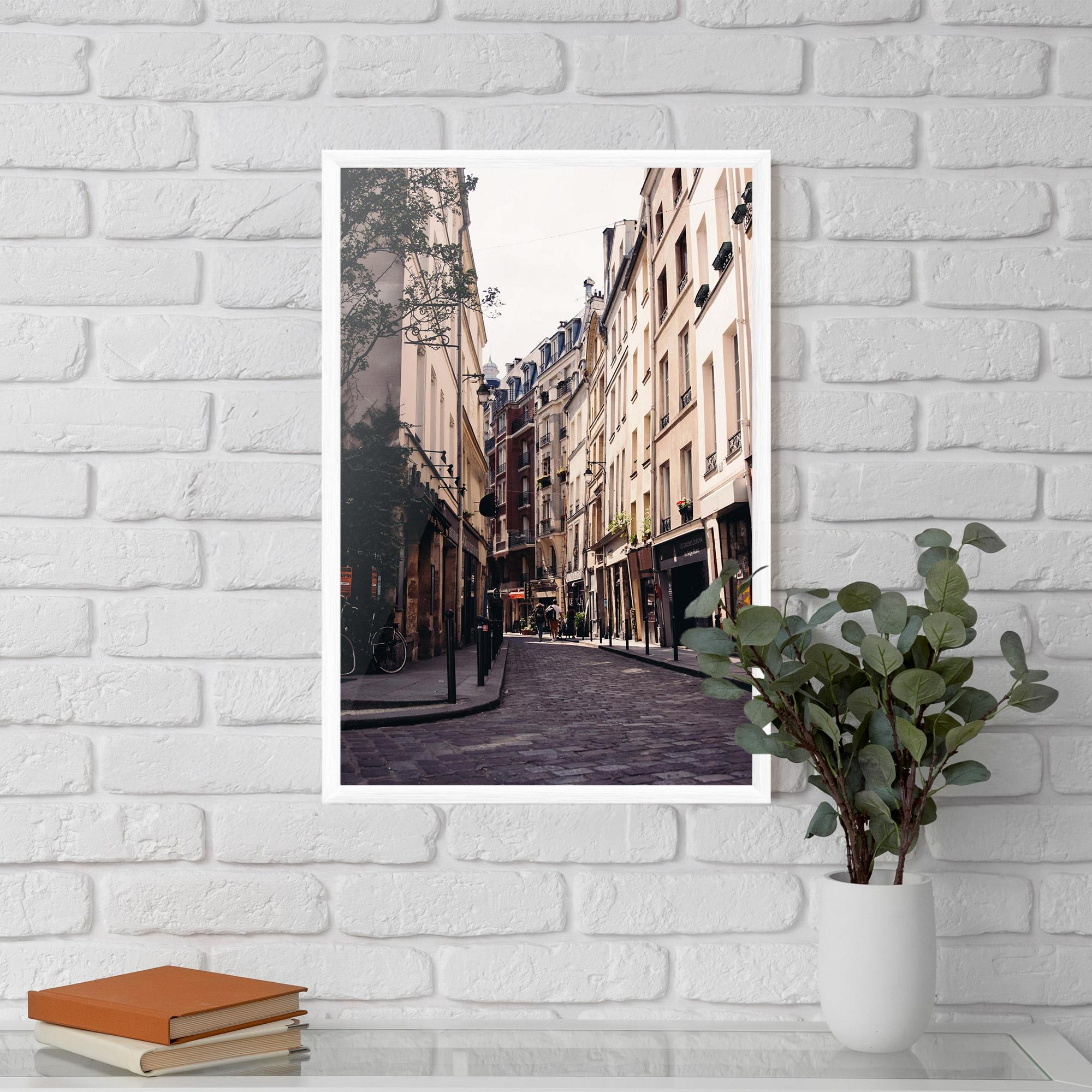 Keretezett Poszter Paris Street mockup 5
