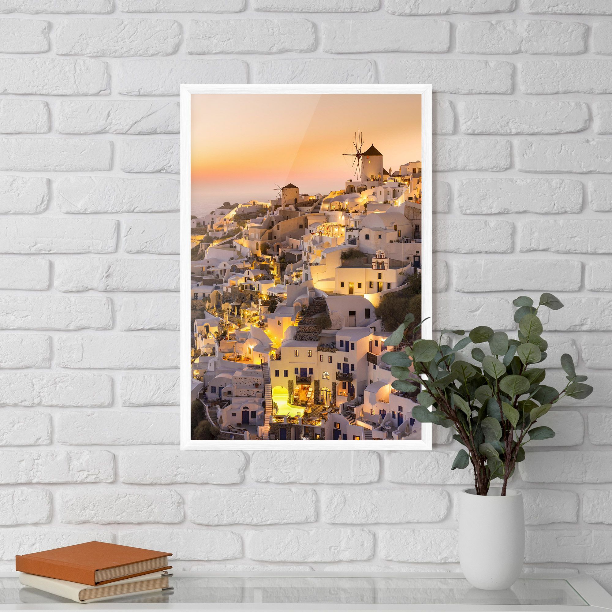 Santorini Greece mockup 5