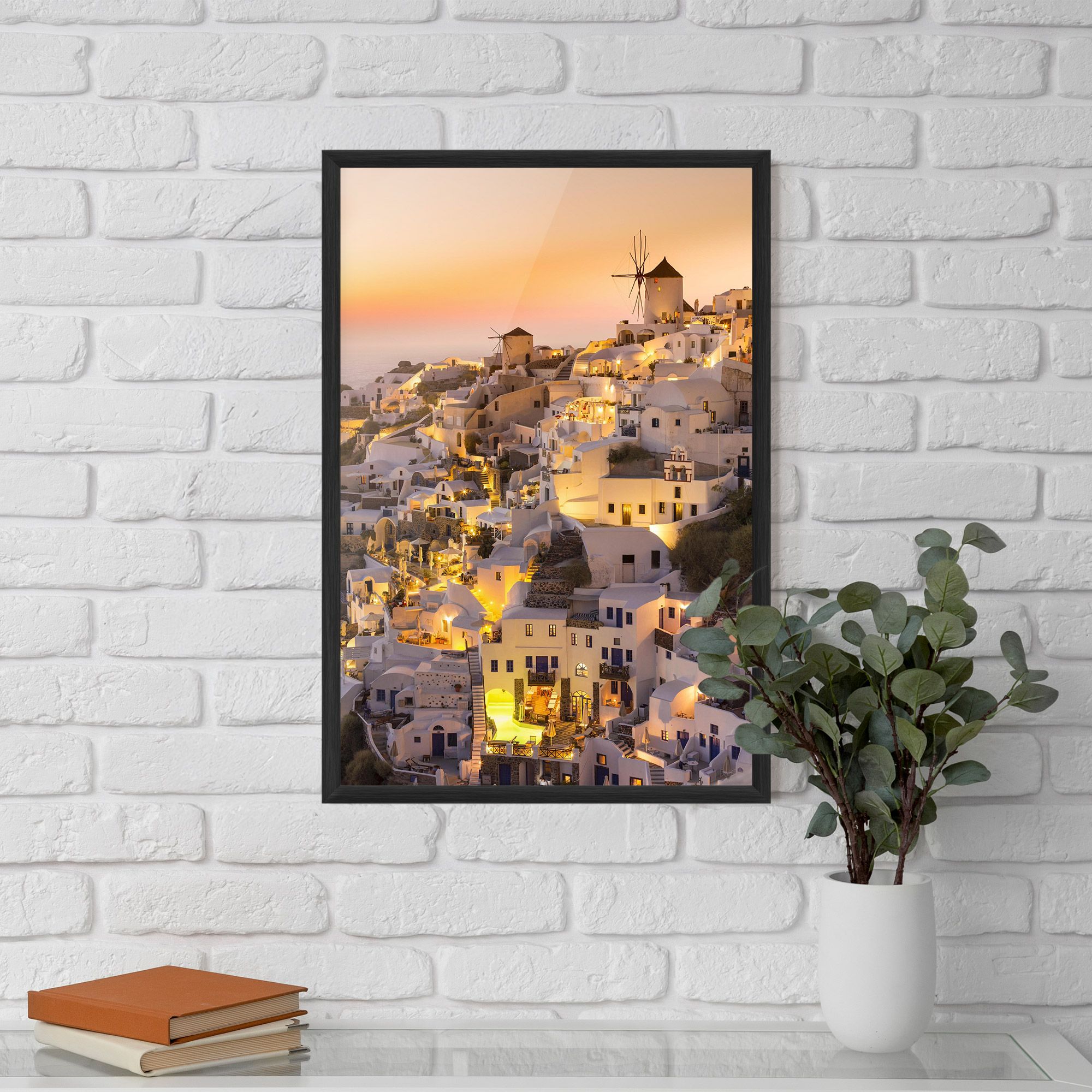 Santorini Greece mockup 5