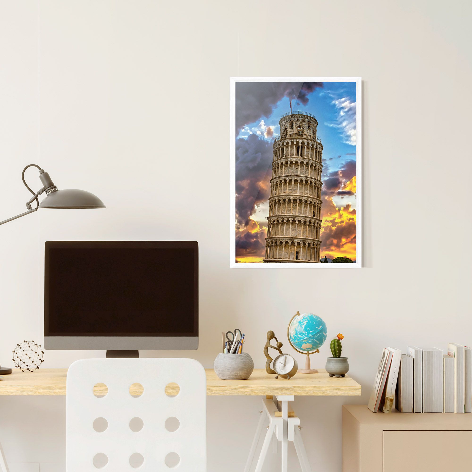 Tower Of Pisa Sunset mockup 6