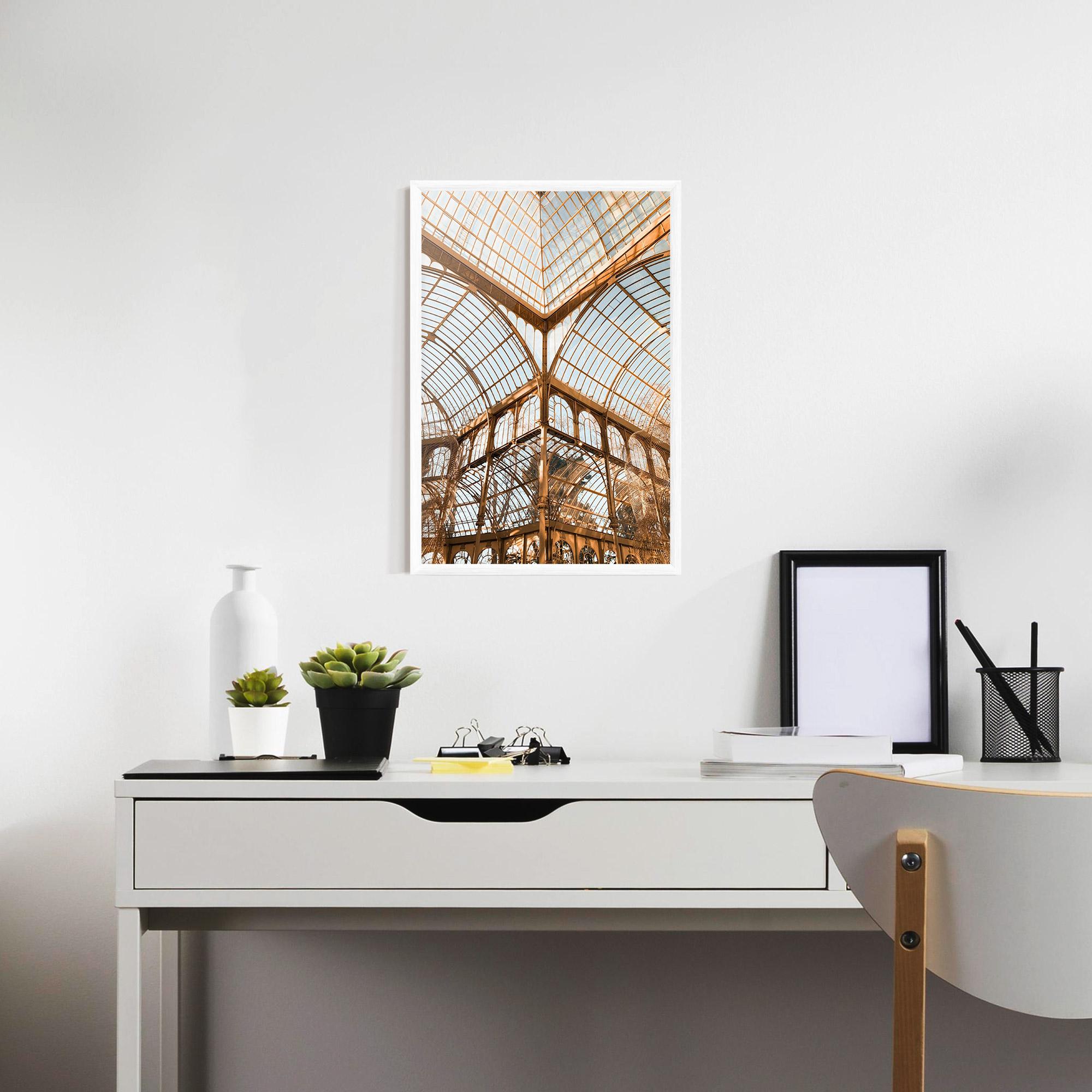 Keretezett Poszter Crystal Palace mockup 7