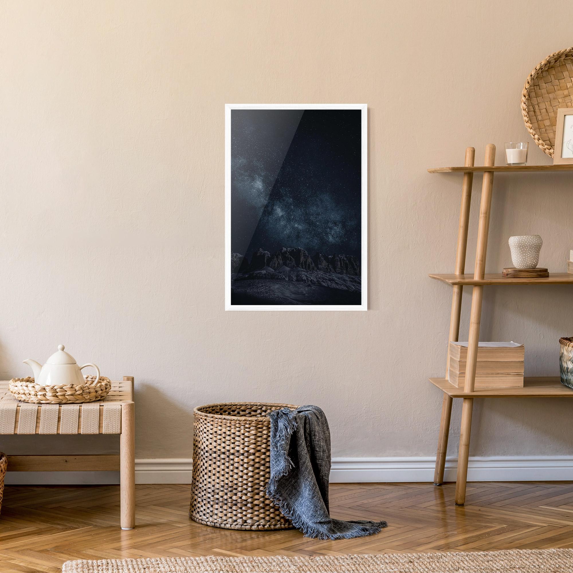 Keretezett Poszter Galactic Sky mockup 9