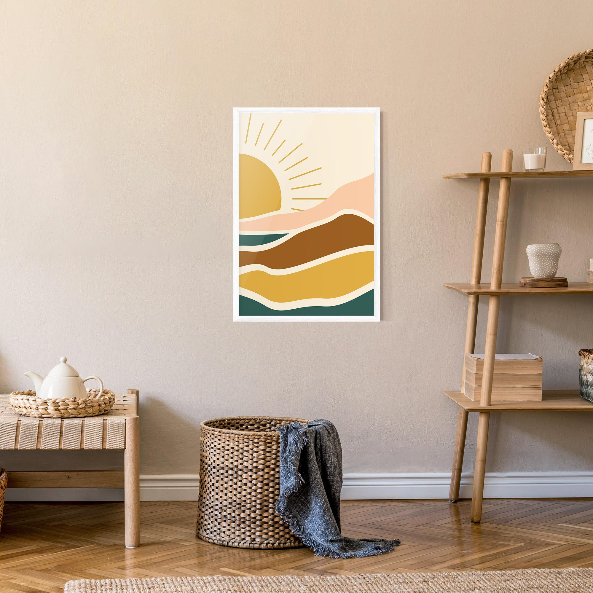 Keretezett Poszter Sunset Connection 02 mockup 9
