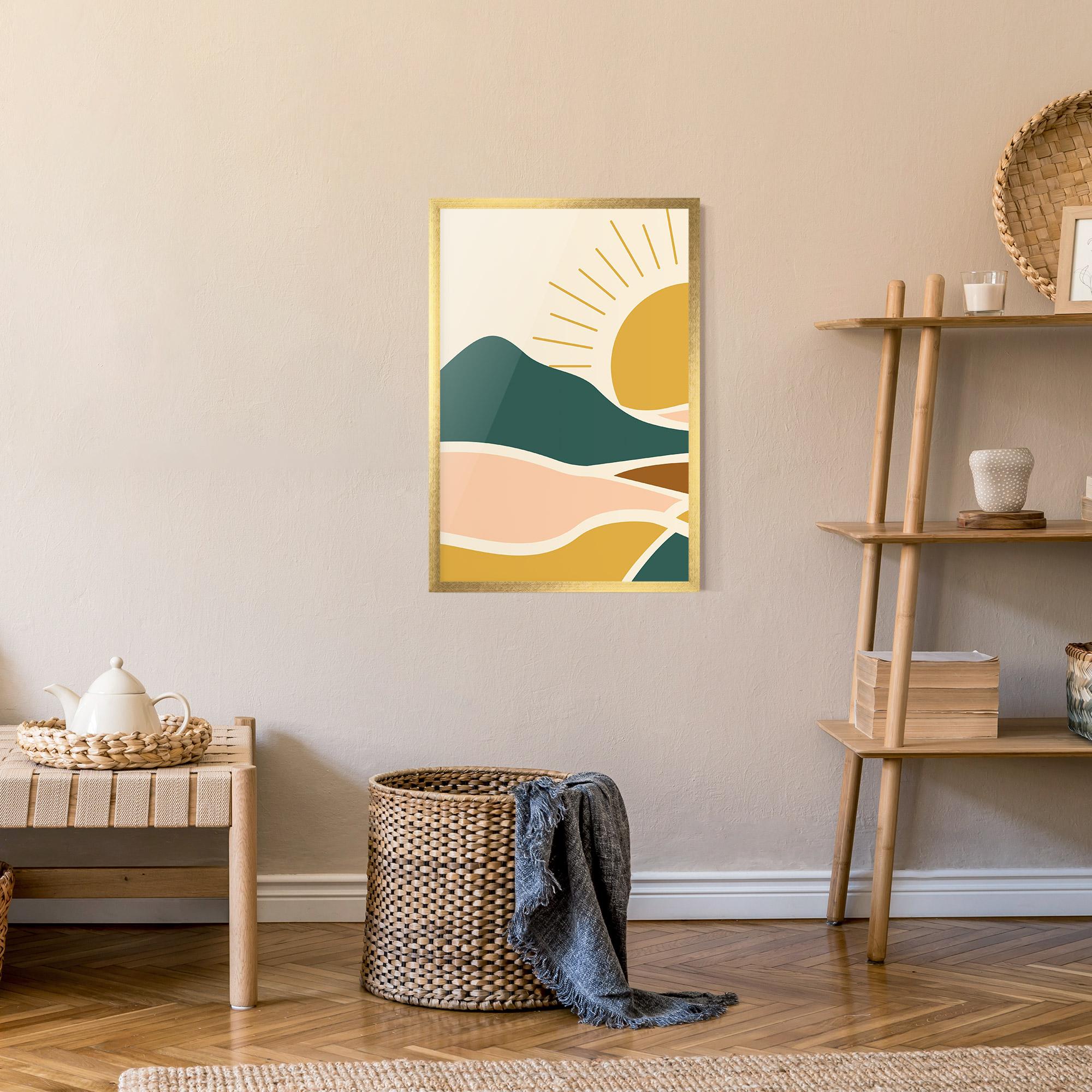 Keretezett Poszter Sunset Connection 01 mockup 9