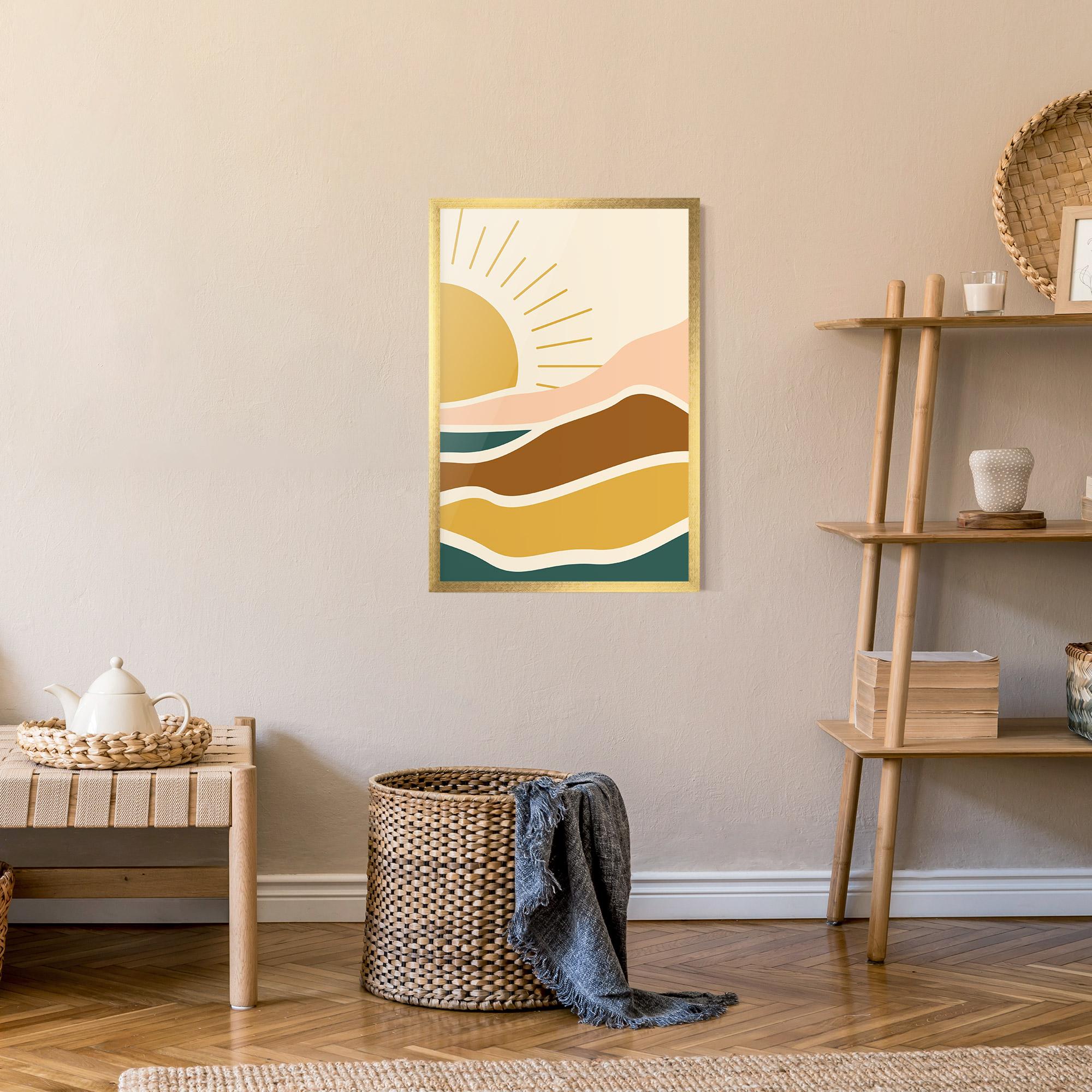 Keretezett Poszter Sunset Connection 02 mockup 9