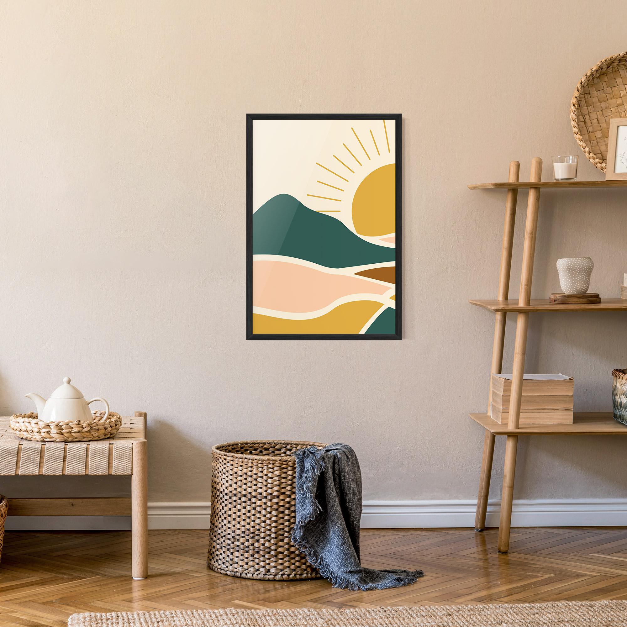 Keretezett Poszter Sunset Connection 01 mockup 9