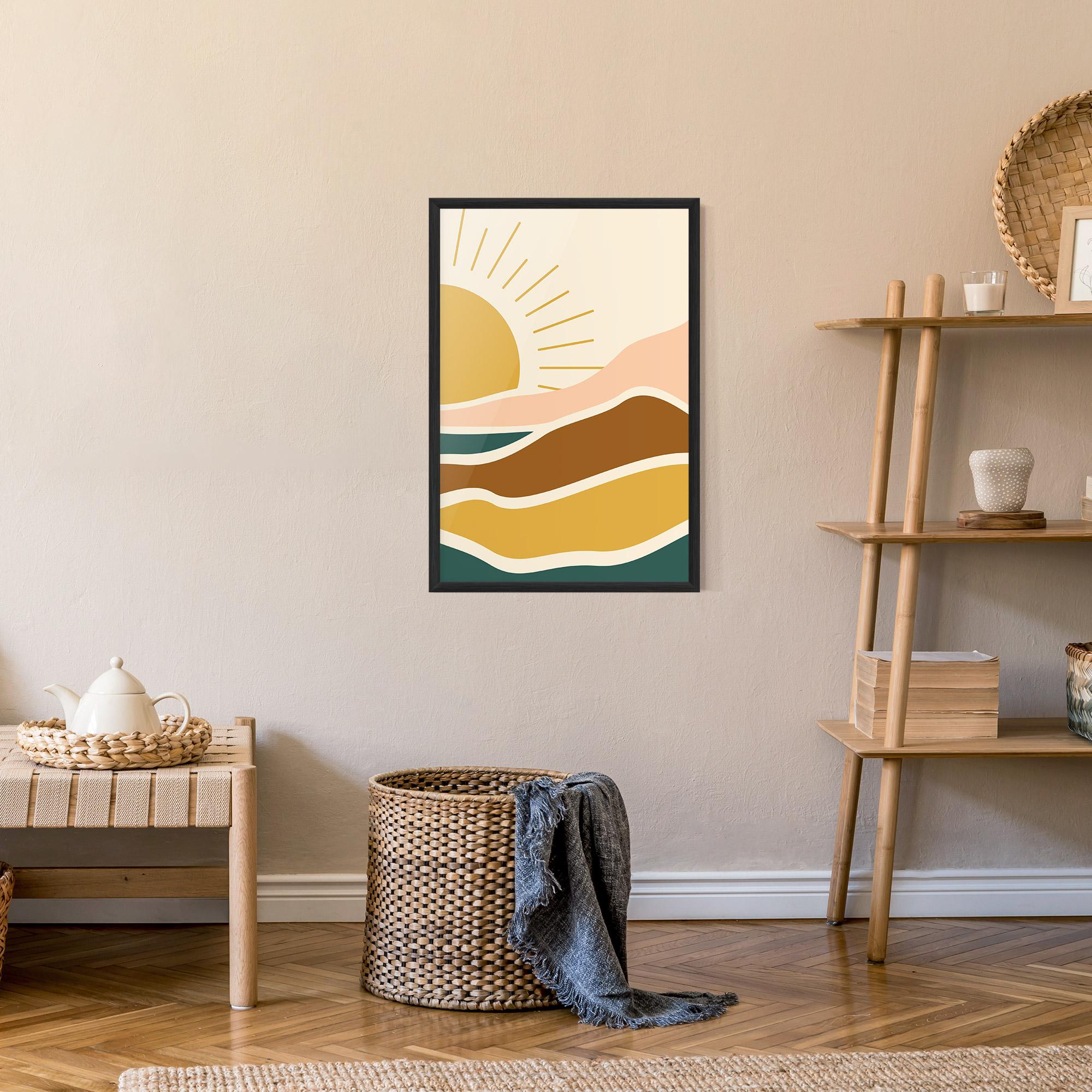 Keretezett Poszter Sunset Connection 02 mockup 9