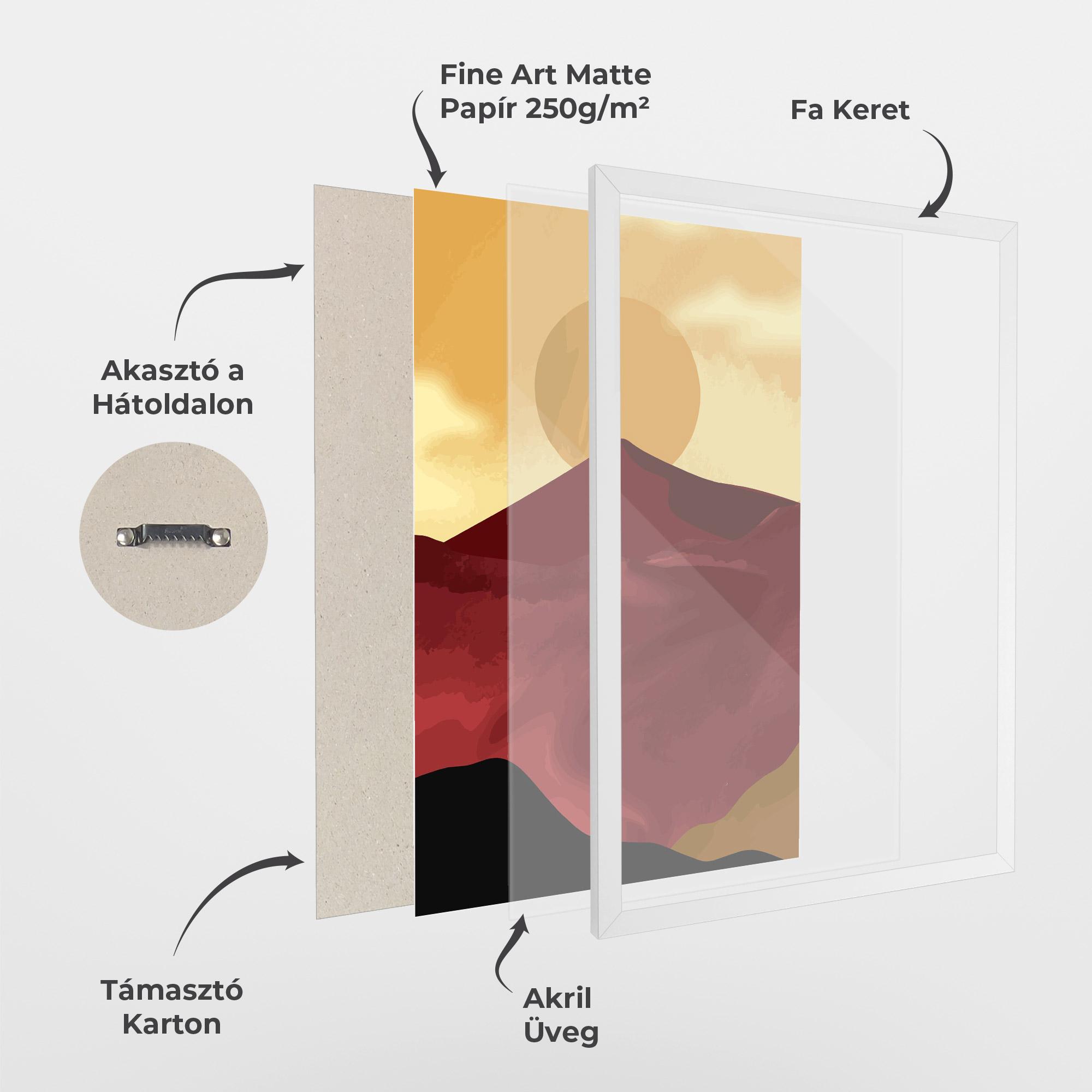 Keretezett Poszter Mars Dune1 mockup 1