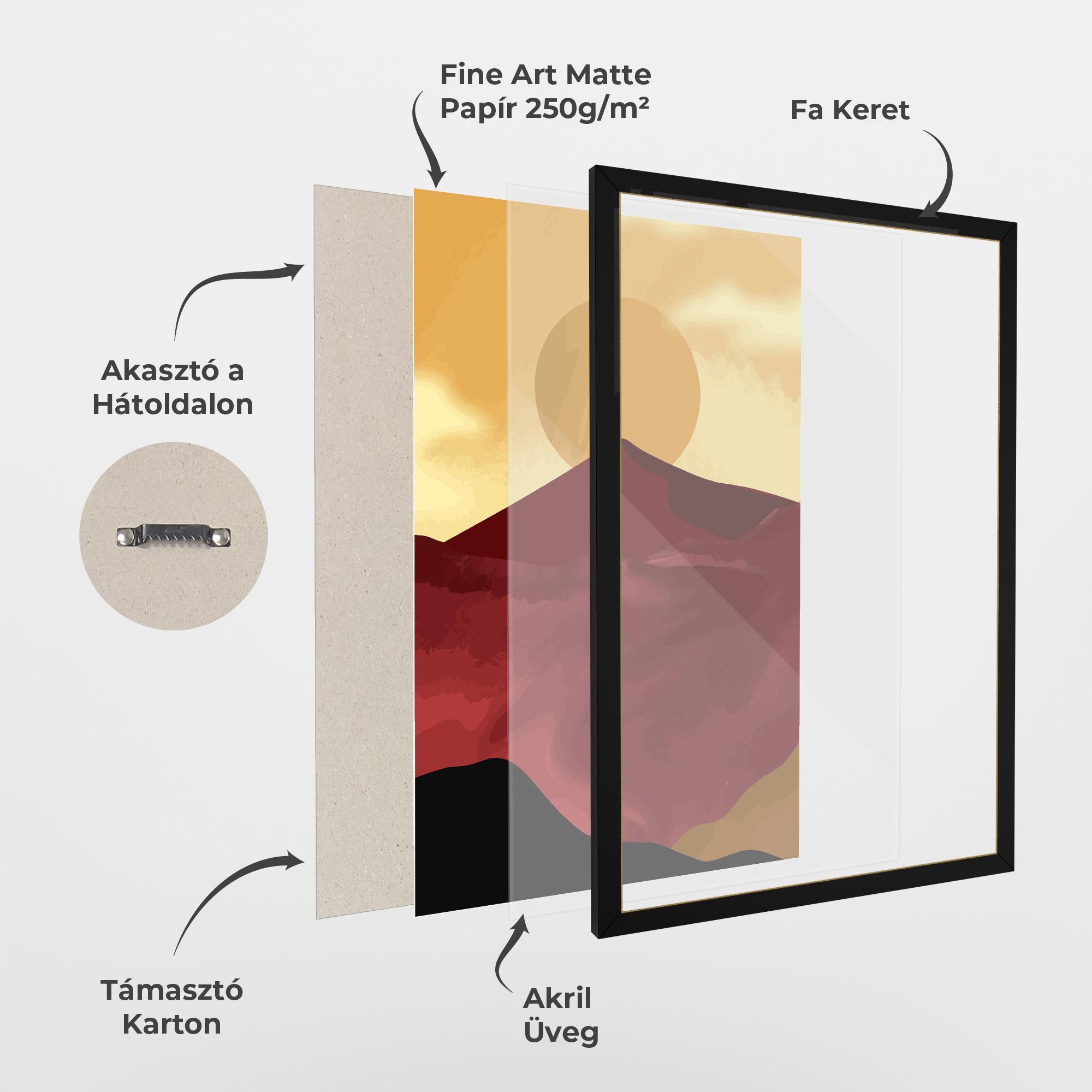 Keretezett Poszter Mars Dune1 mockup 1