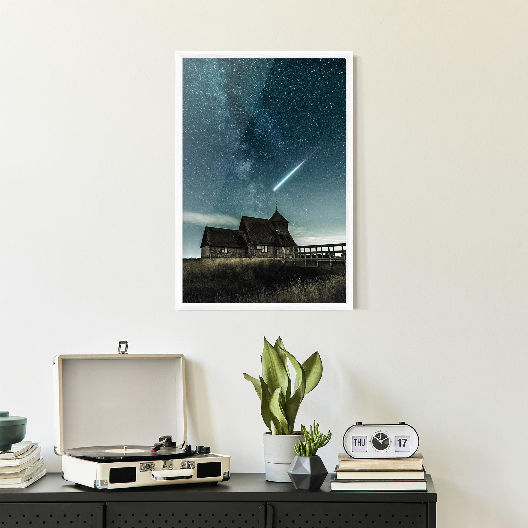 Keretezett Poszter Falling Star mockup 2