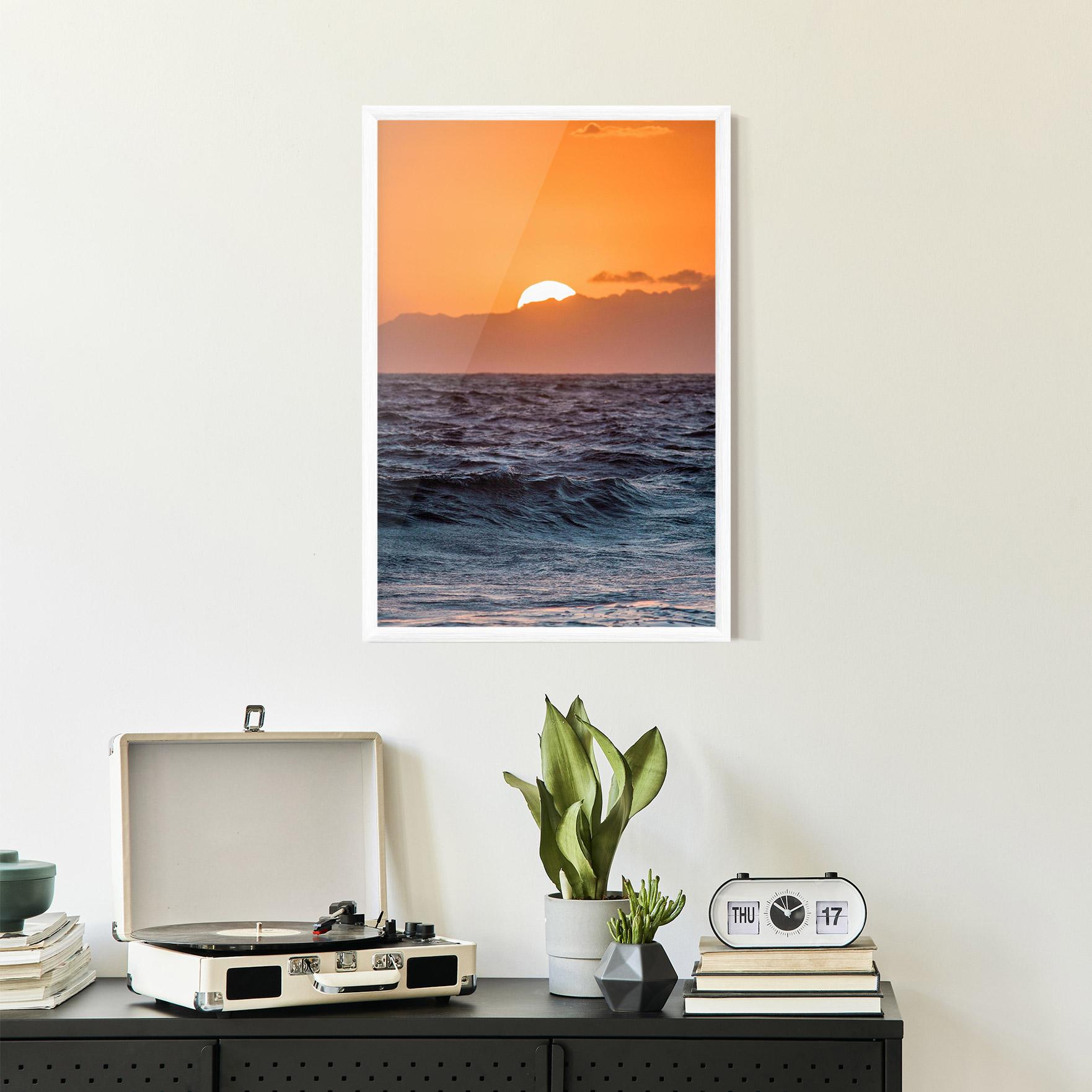 Keretezett Poszter Morning Waves mockup 2