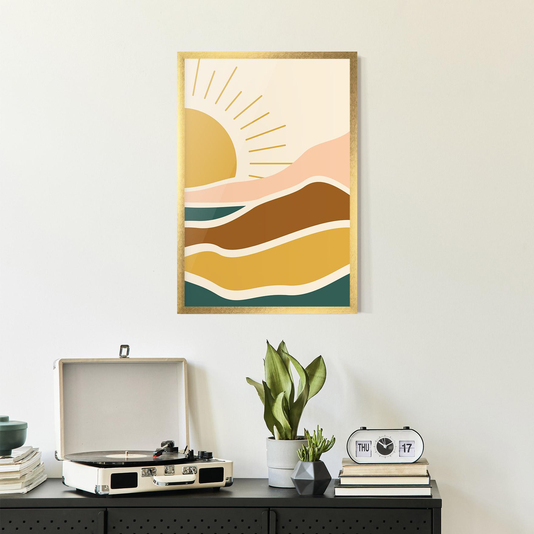 Keretezett Poszter Sunset Connection 02 mockup 2