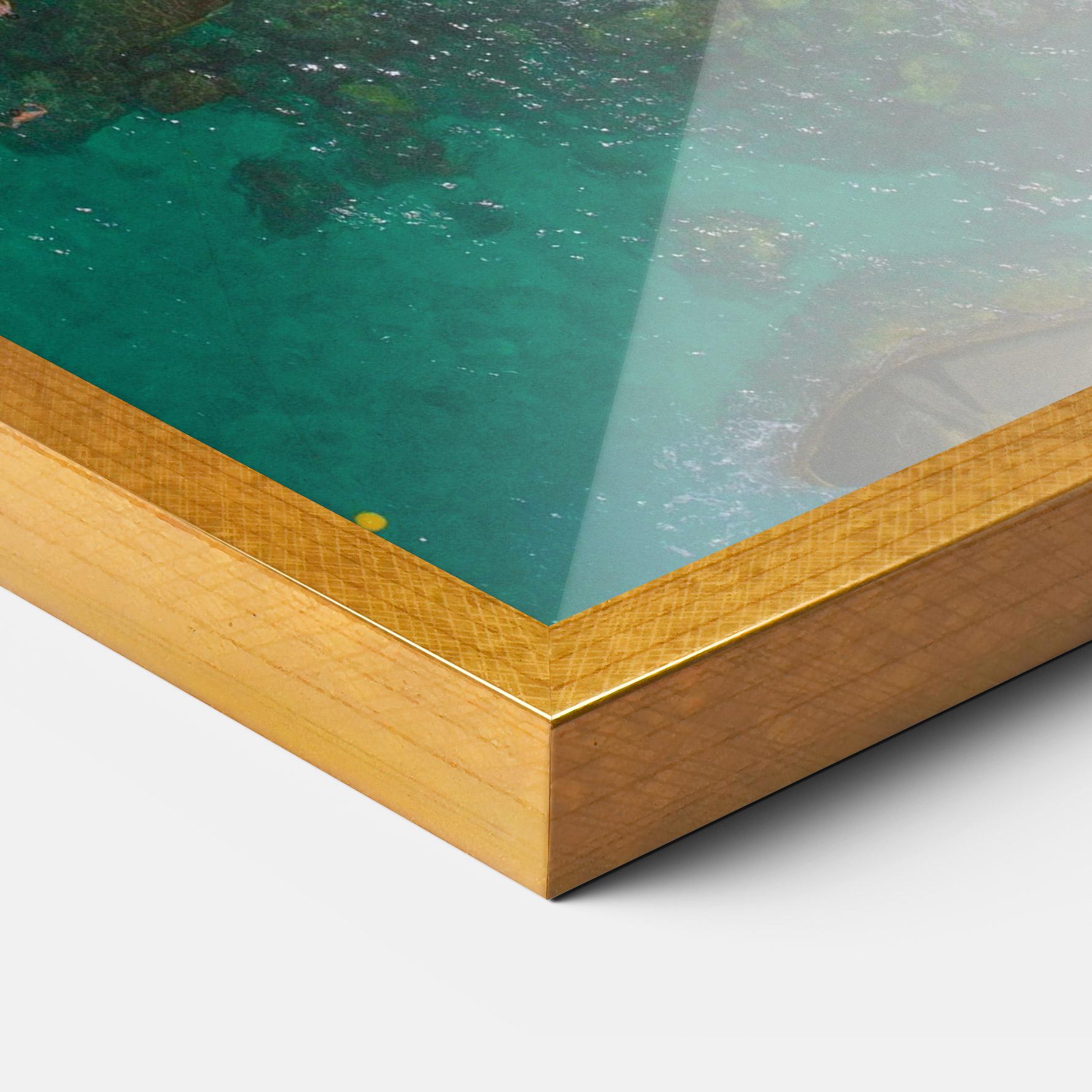 Keretezett Poszter Jungle Beach mockup 3