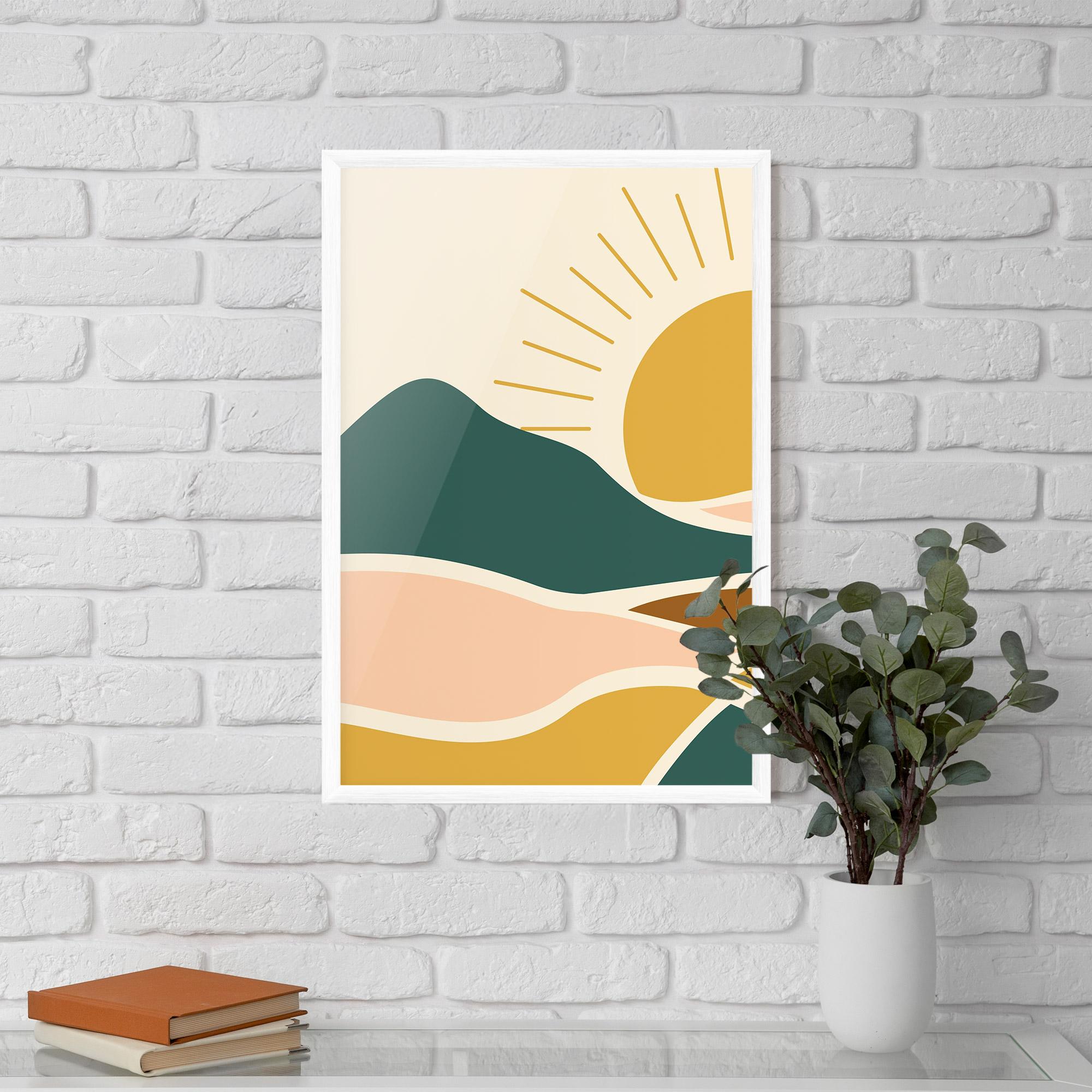 Keretezett Poszter Sunset Connection 01 mockup 5