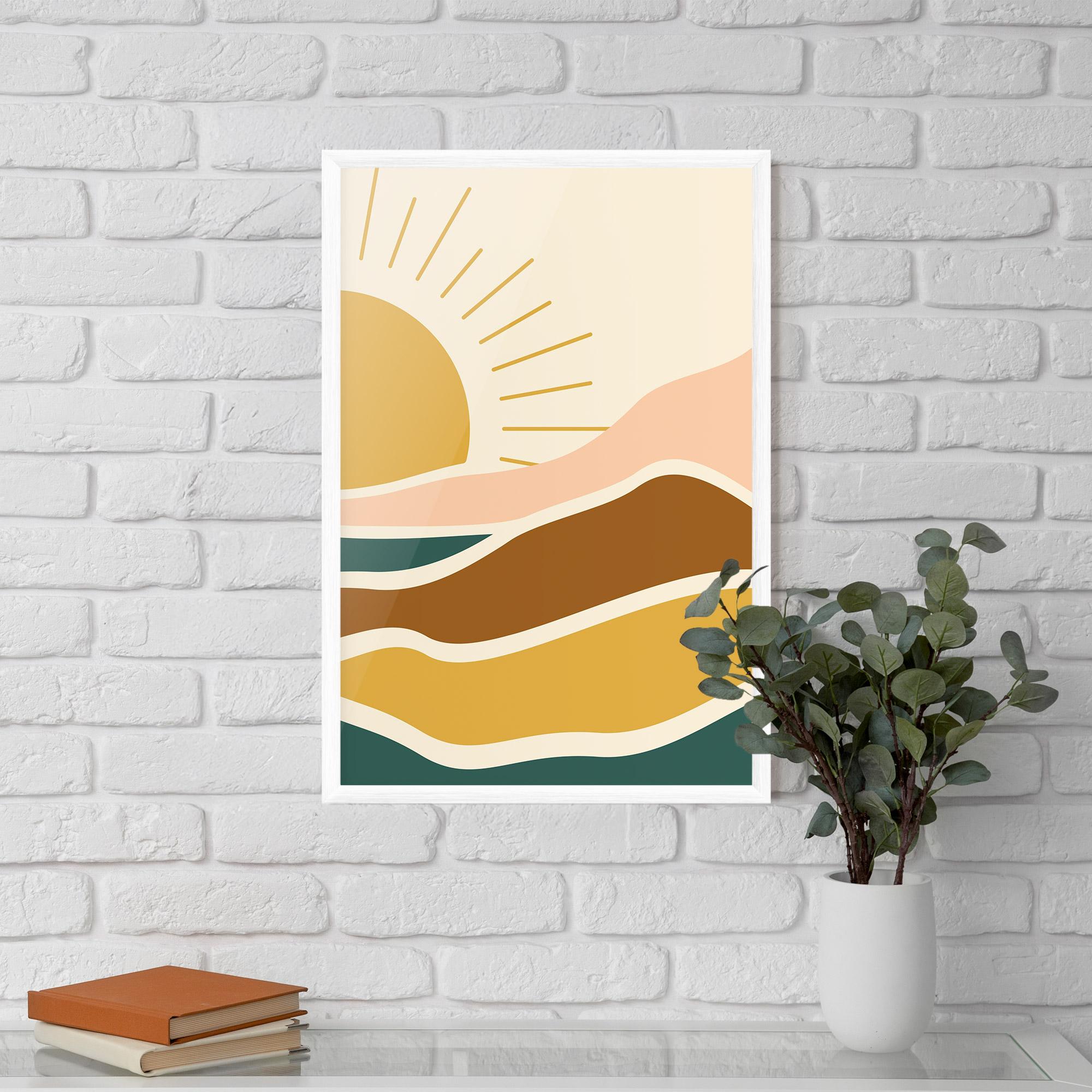 Keretezett Poszter Sunset Connection 02 mockup 5