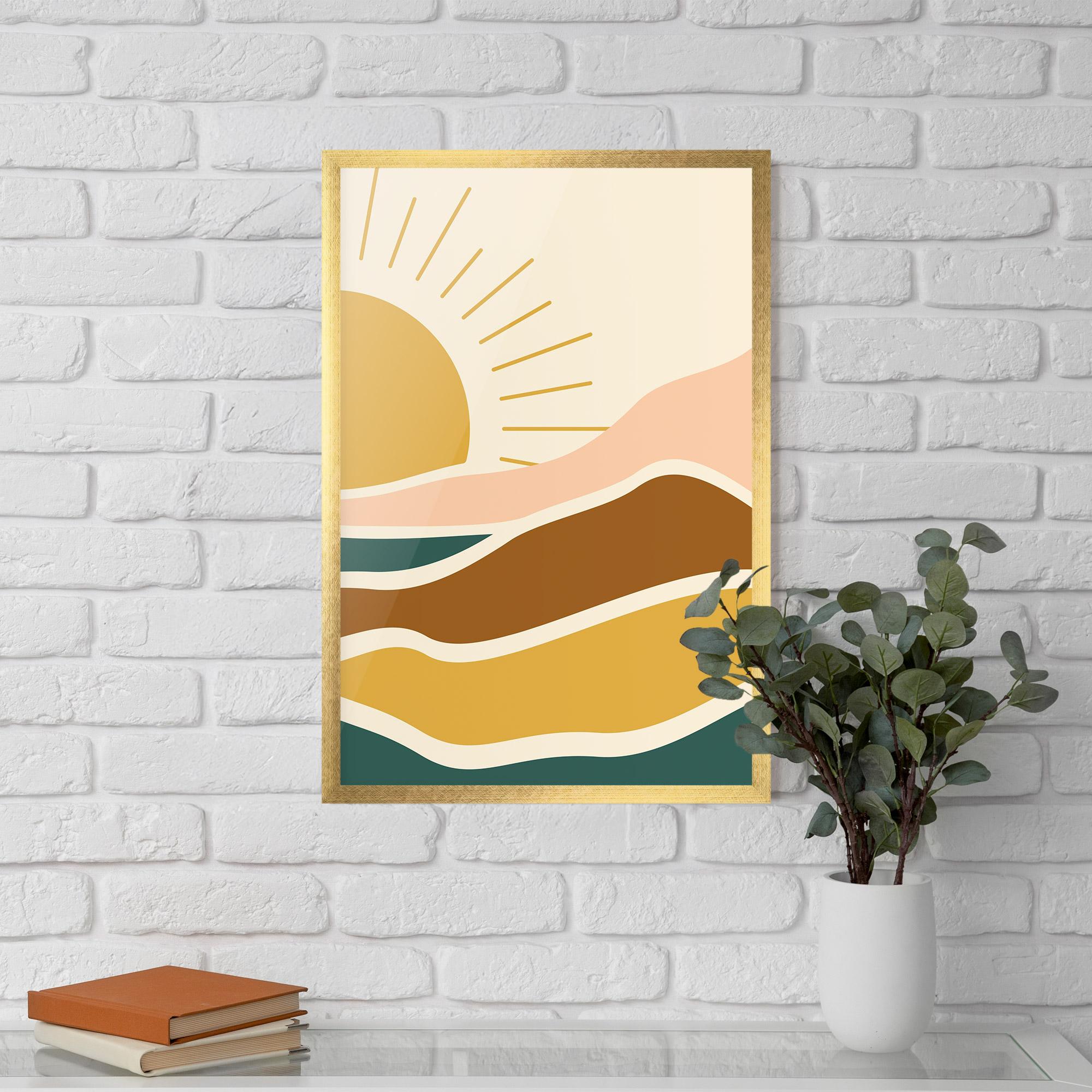Keretezett Poszter Sunset Connection 02 mockup 5