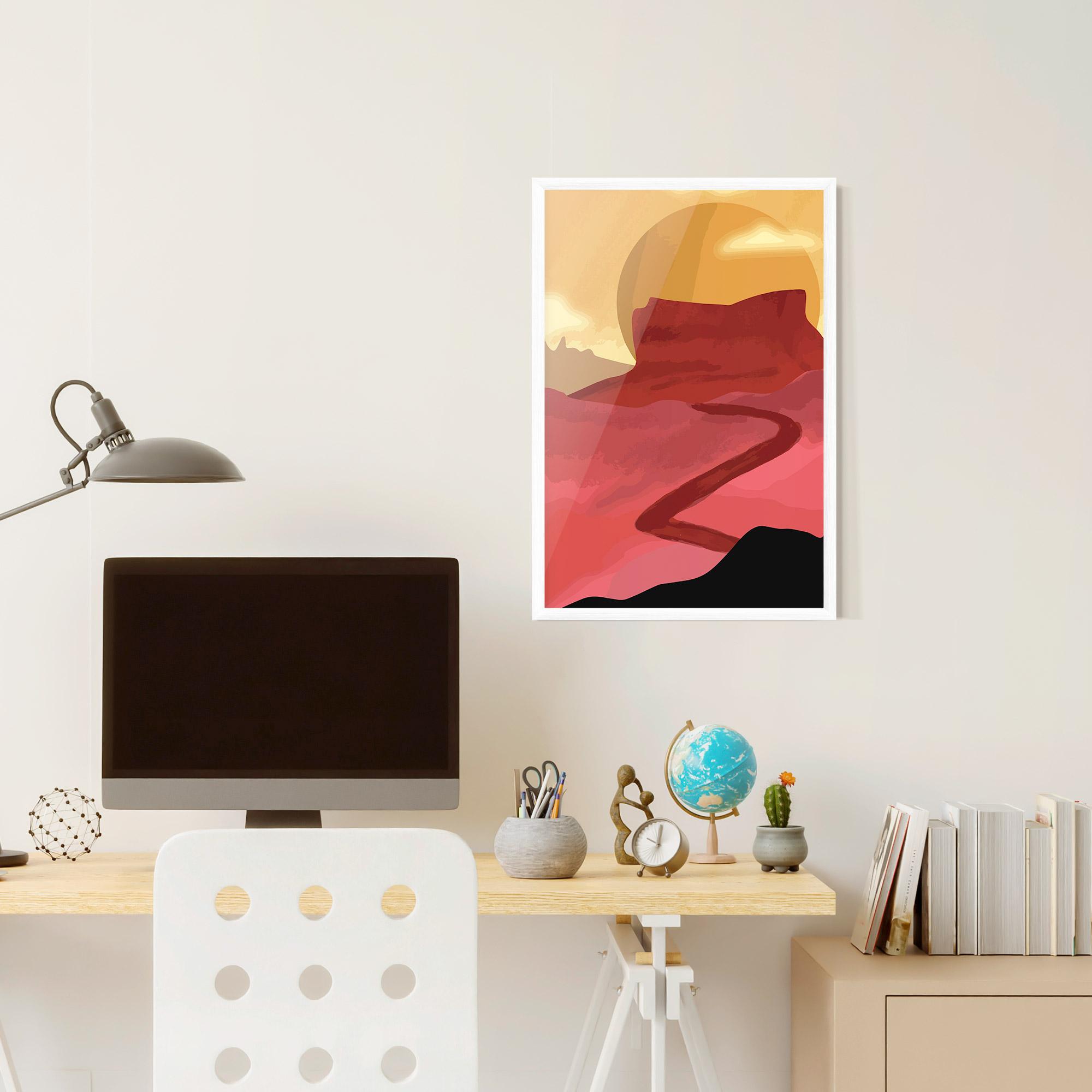 Keretezett Poszter Mars Dune mockup 6