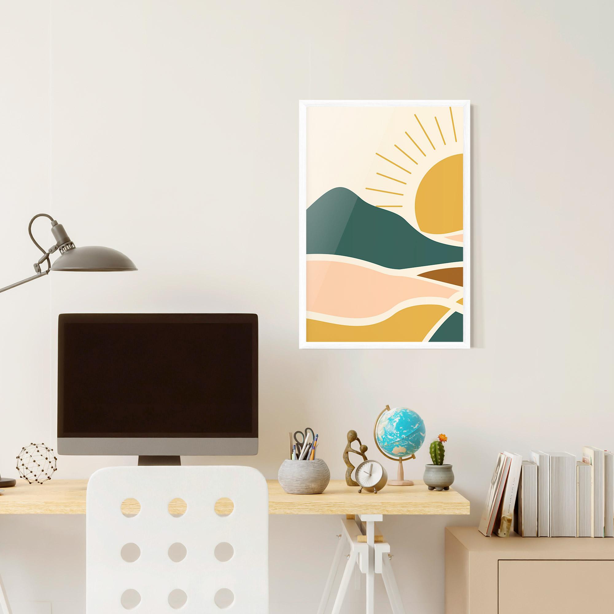 Keretezett Poszter Sunset Connection 01 mockup 6