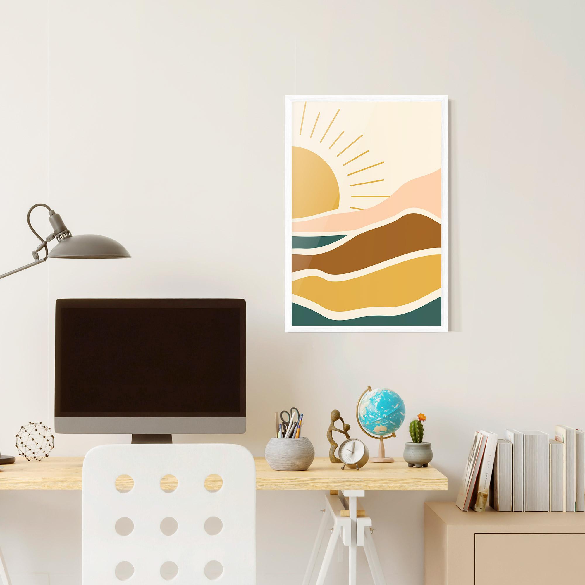 Keretezett Poszter Sunset Connection 02 mockup 6