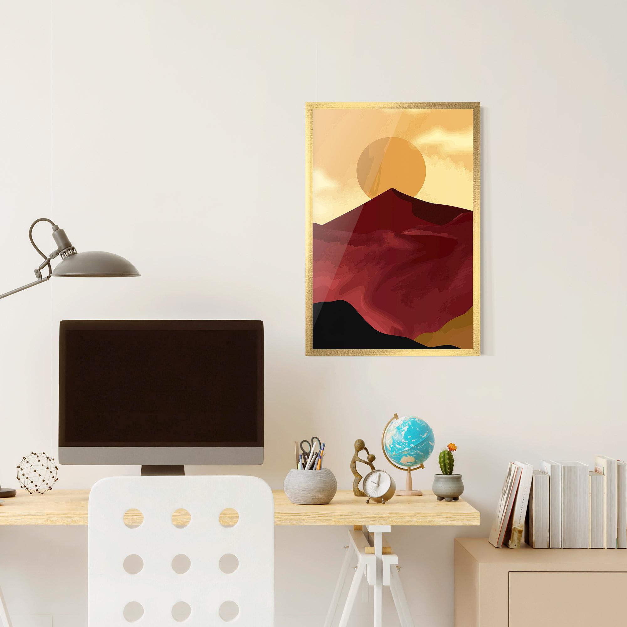 Keretezett Poszter Mars Dune1 mockup 6