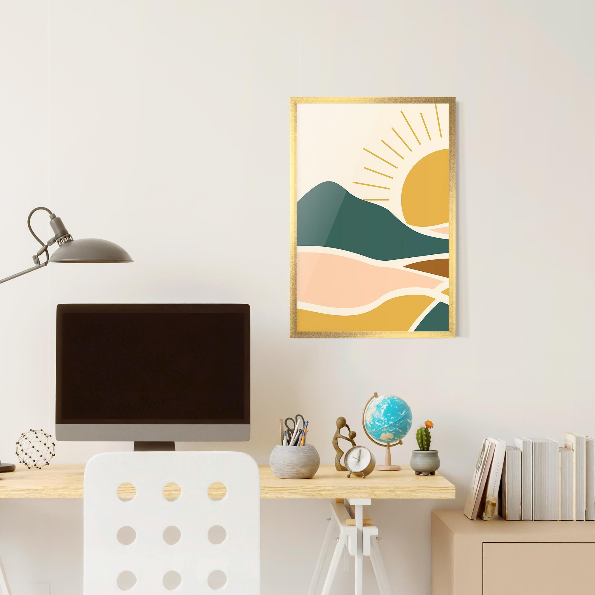 Keretezett Poszter Sunset Connection 01 mockup 6