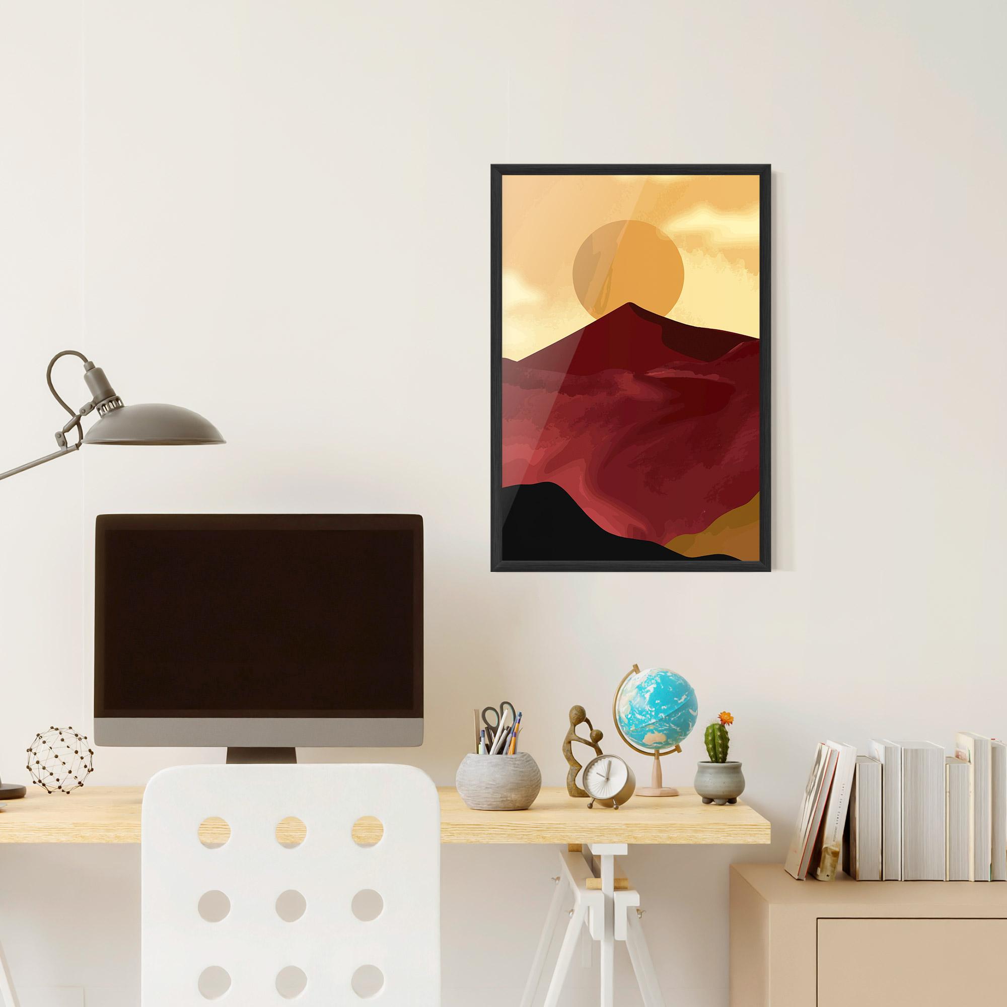 Keretezett Poszter Mars Dune1 mockup 6