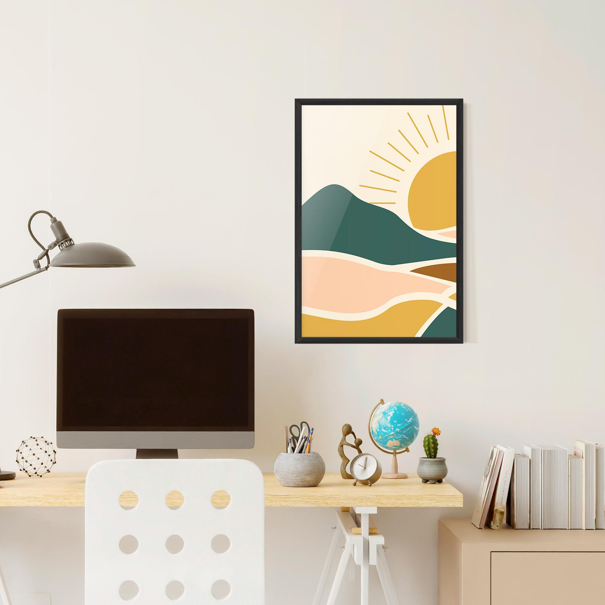 Keretezett Poszter Sunset Connection 01 mockup 6