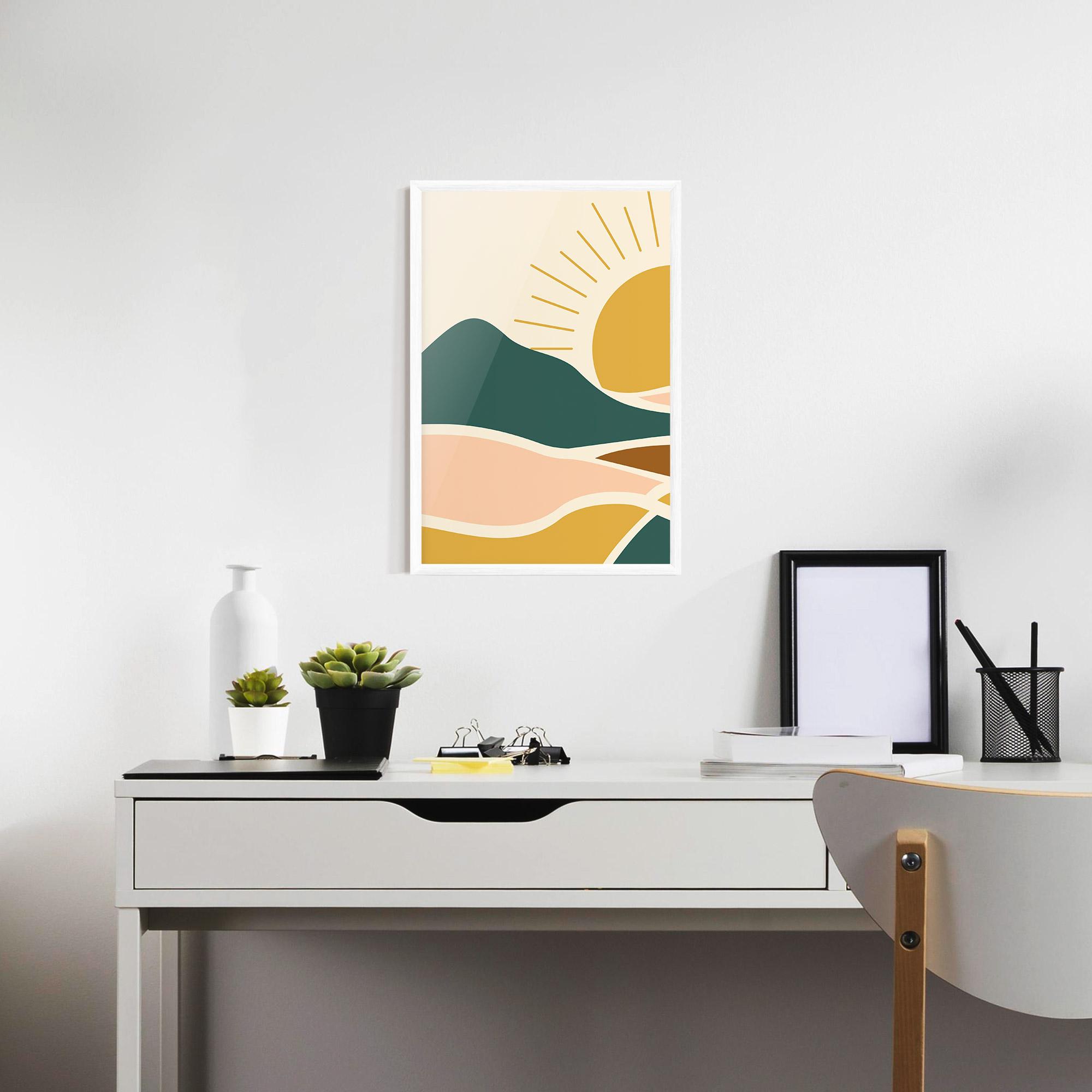 Keretezett Poszter Sunset Connection 01 mockup 7