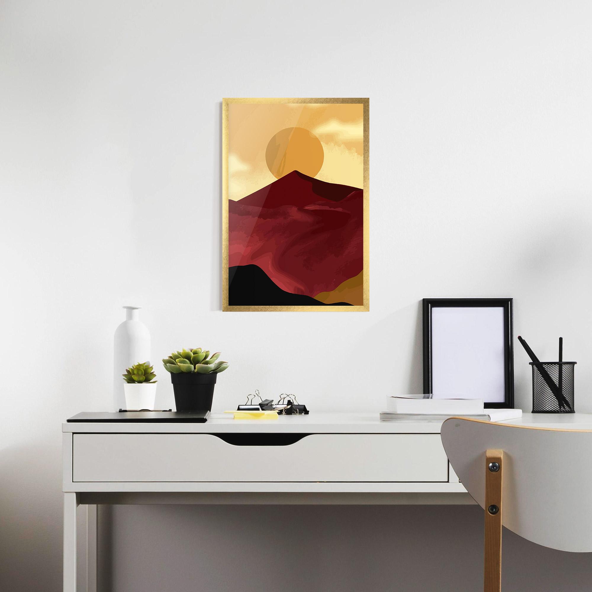 Keretezett Poszter Mars Dune1 mockup 7