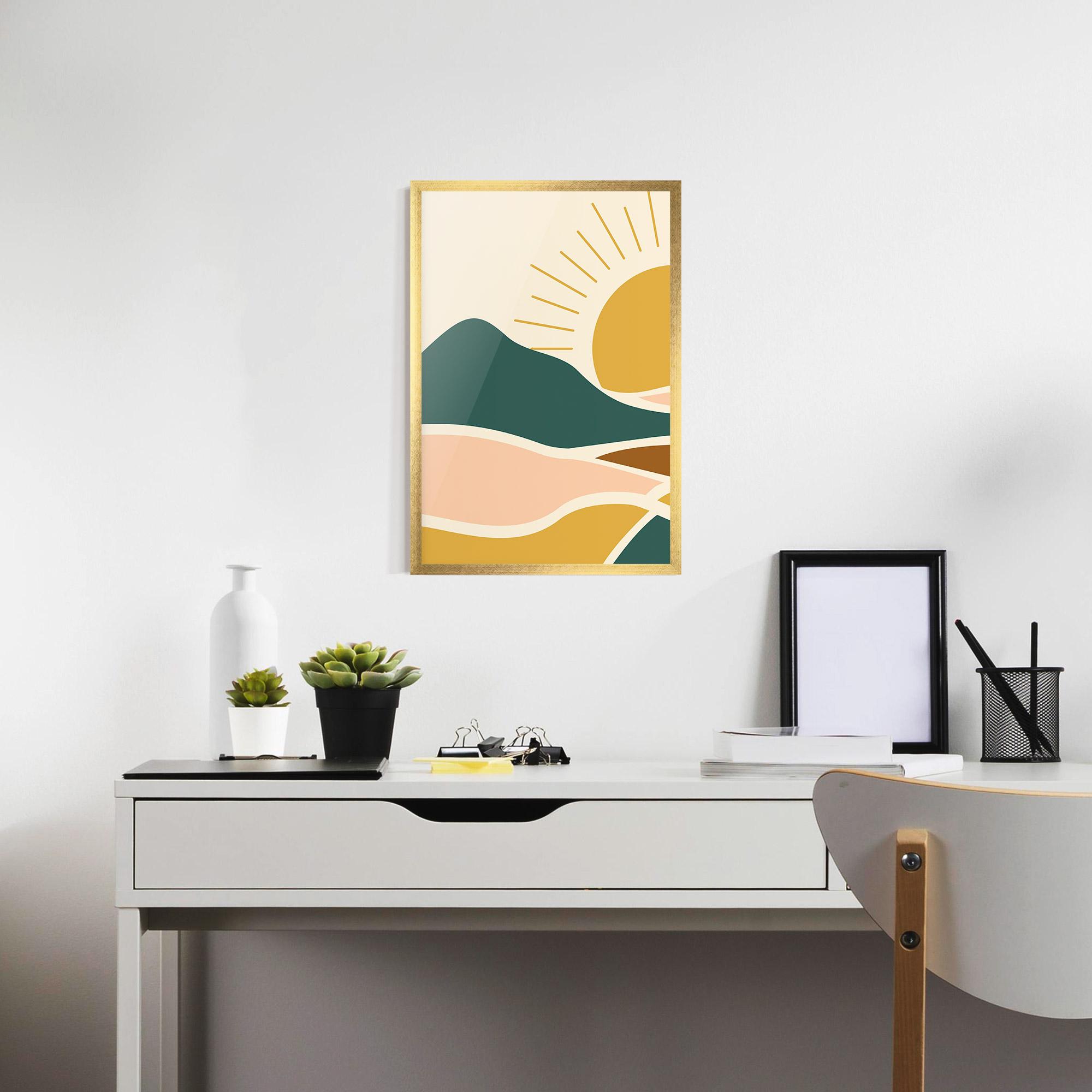 Keretezett Poszter Sunset Connection 01 mockup 7