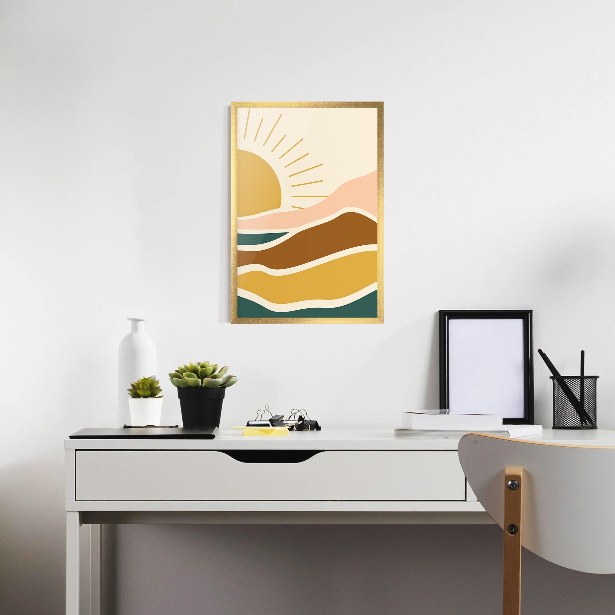Keretezett Poszter Sunset Connection 02 mockup 7
