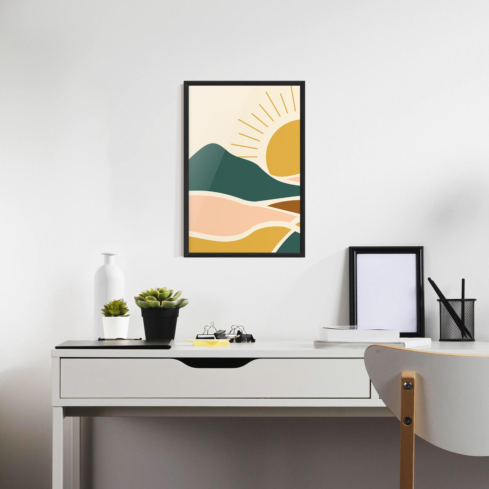 Keretezett Poszter Sunset Connection 01 mockup 7