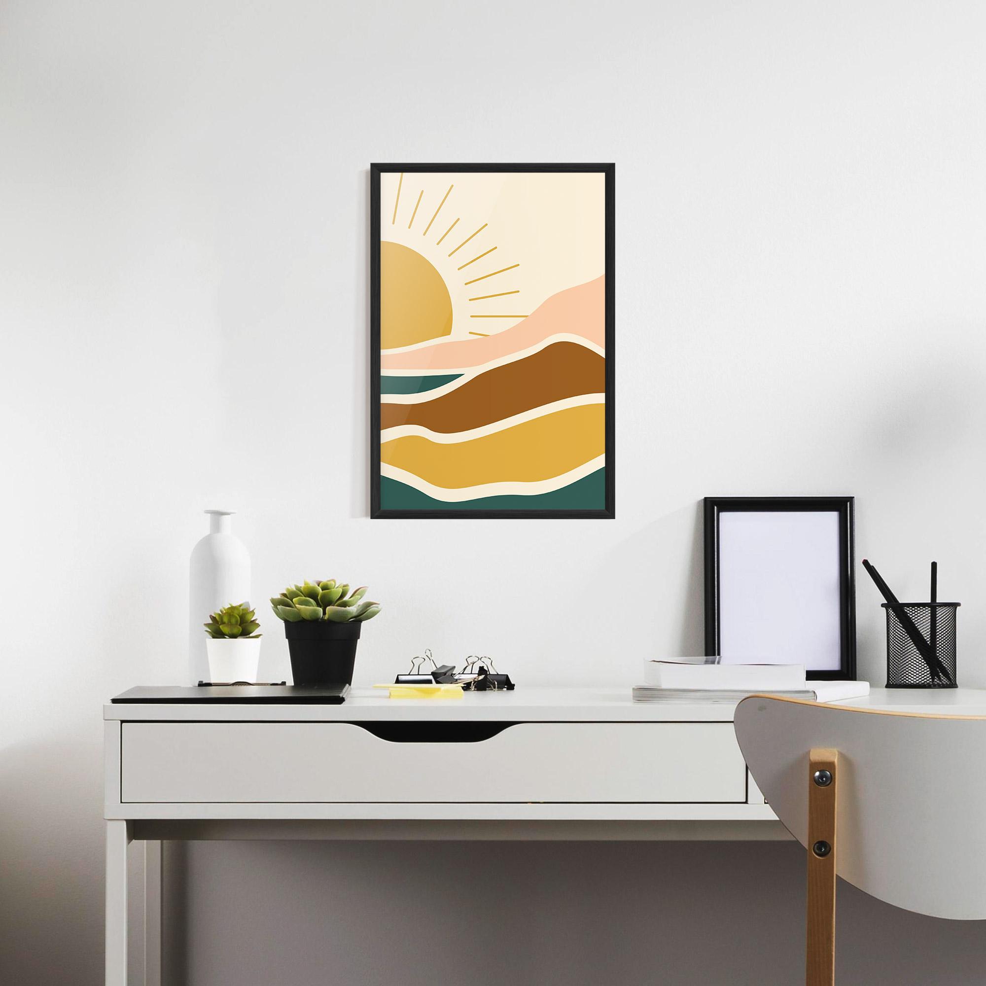 Keretezett Poszter Sunset Connection 02 mockup 7