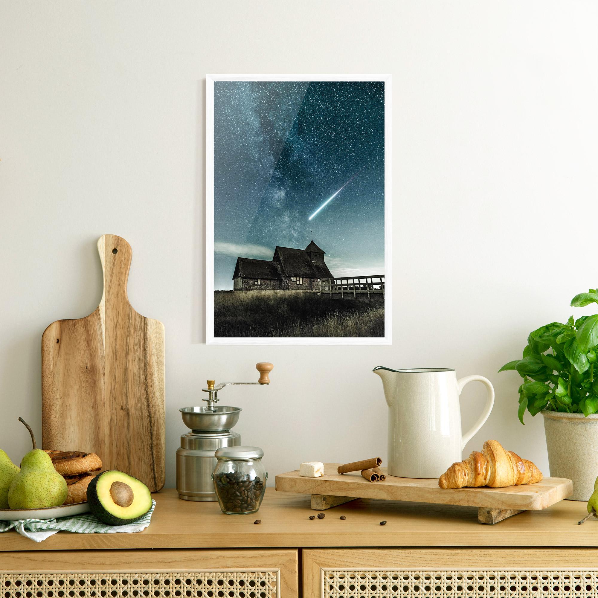 Keretezett Poszter Falling Star mockup 8