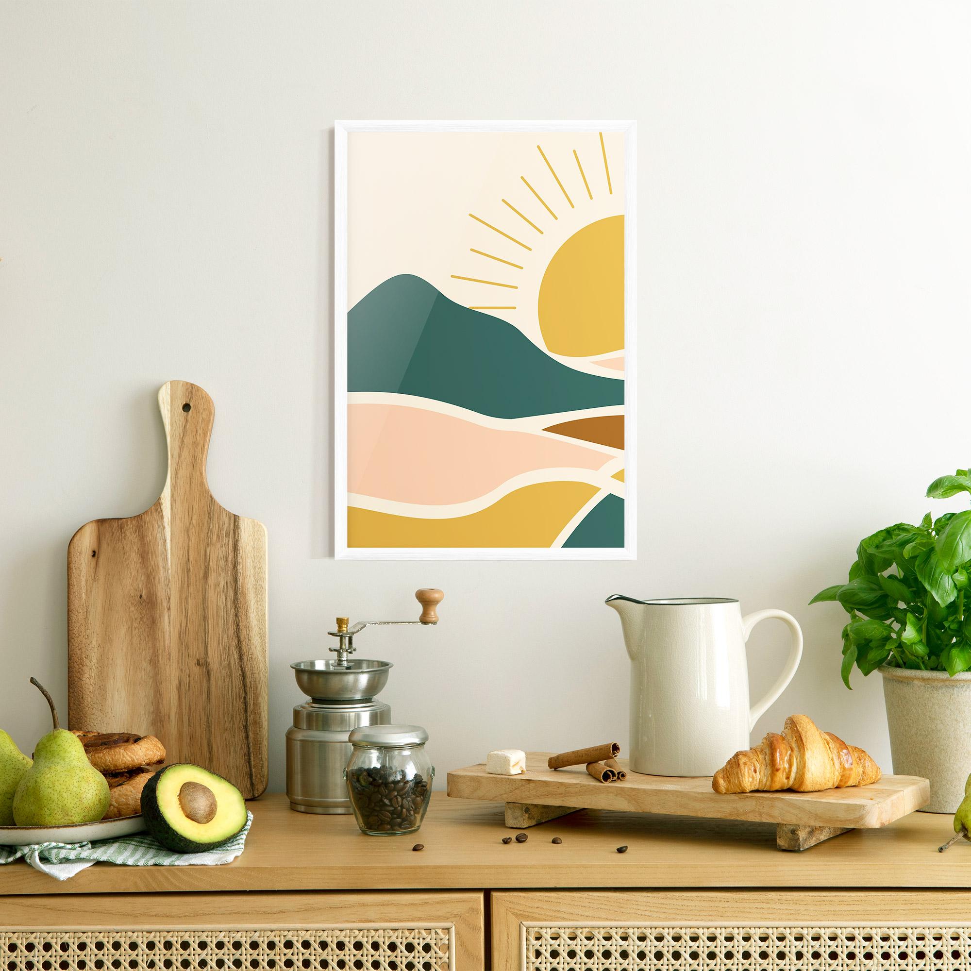 Keretezett Poszter Sunset Connection 01 mockup 8