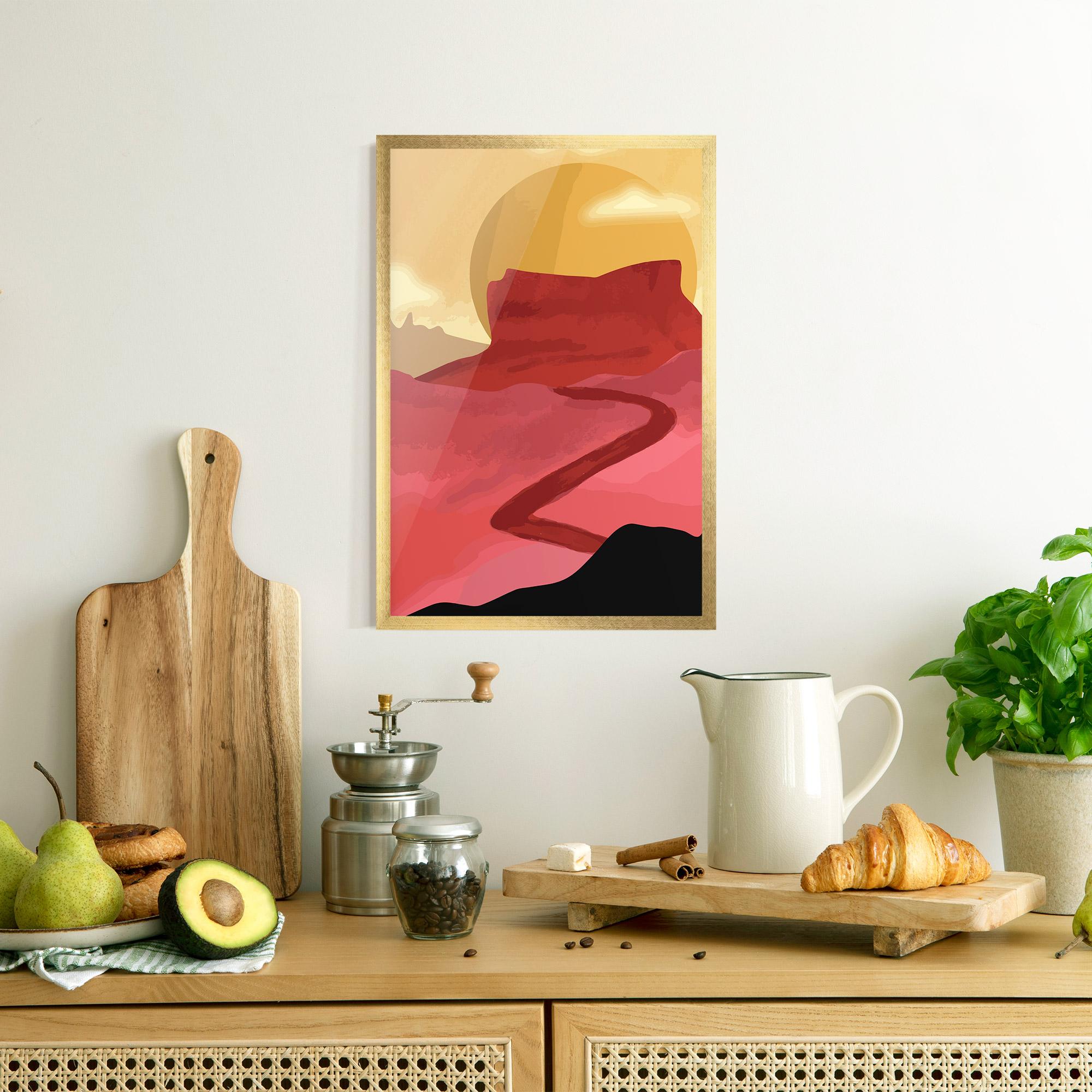 Keretezett Poszter Mars Dune mockup 8