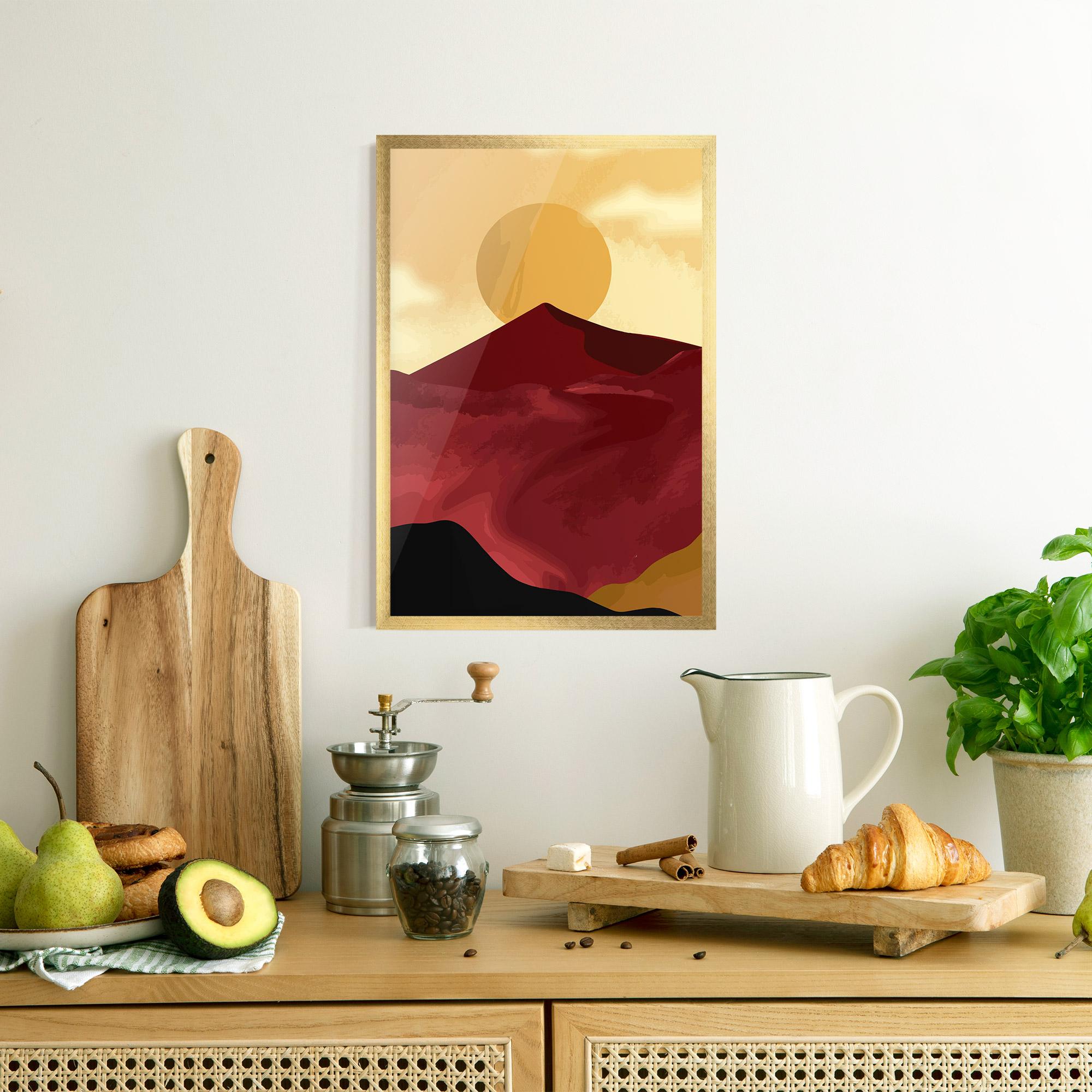 Keretezett Poszter Mars Dune1 mockup 8