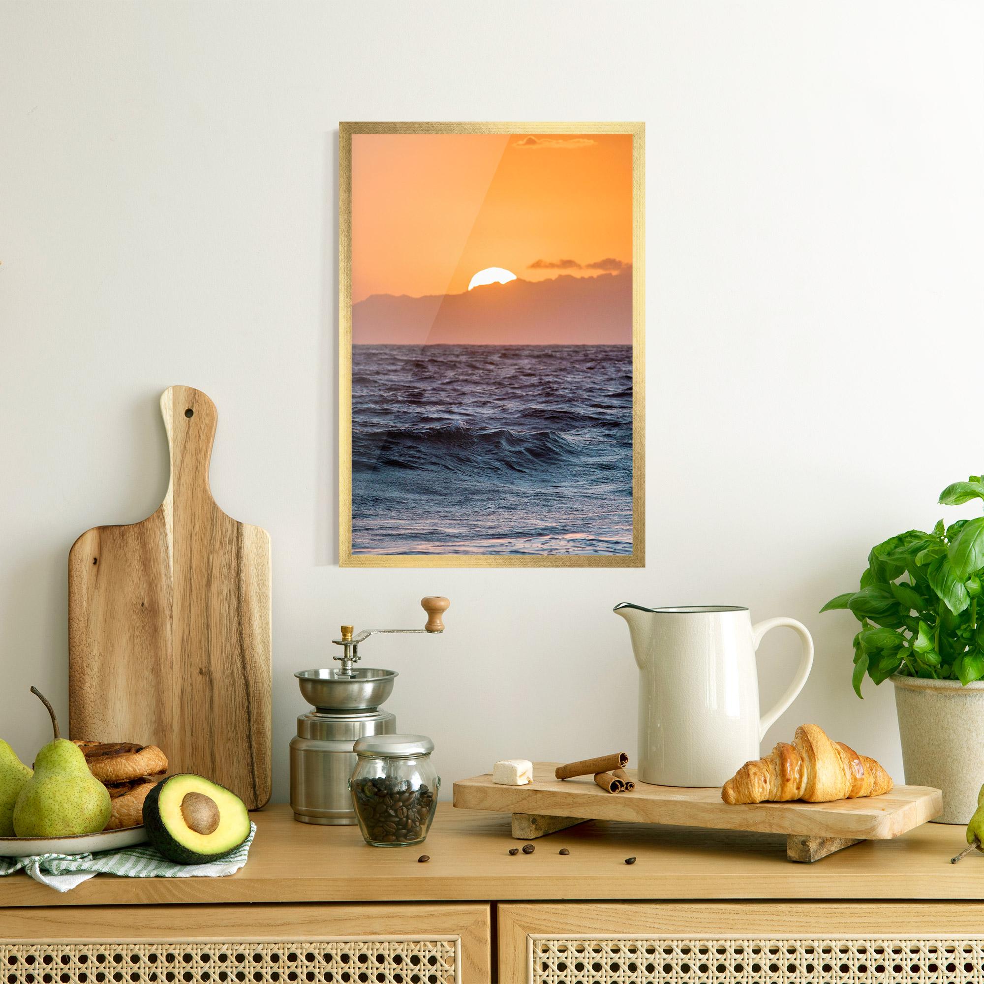 Keretezett Poszter Morning Waves mockup 8