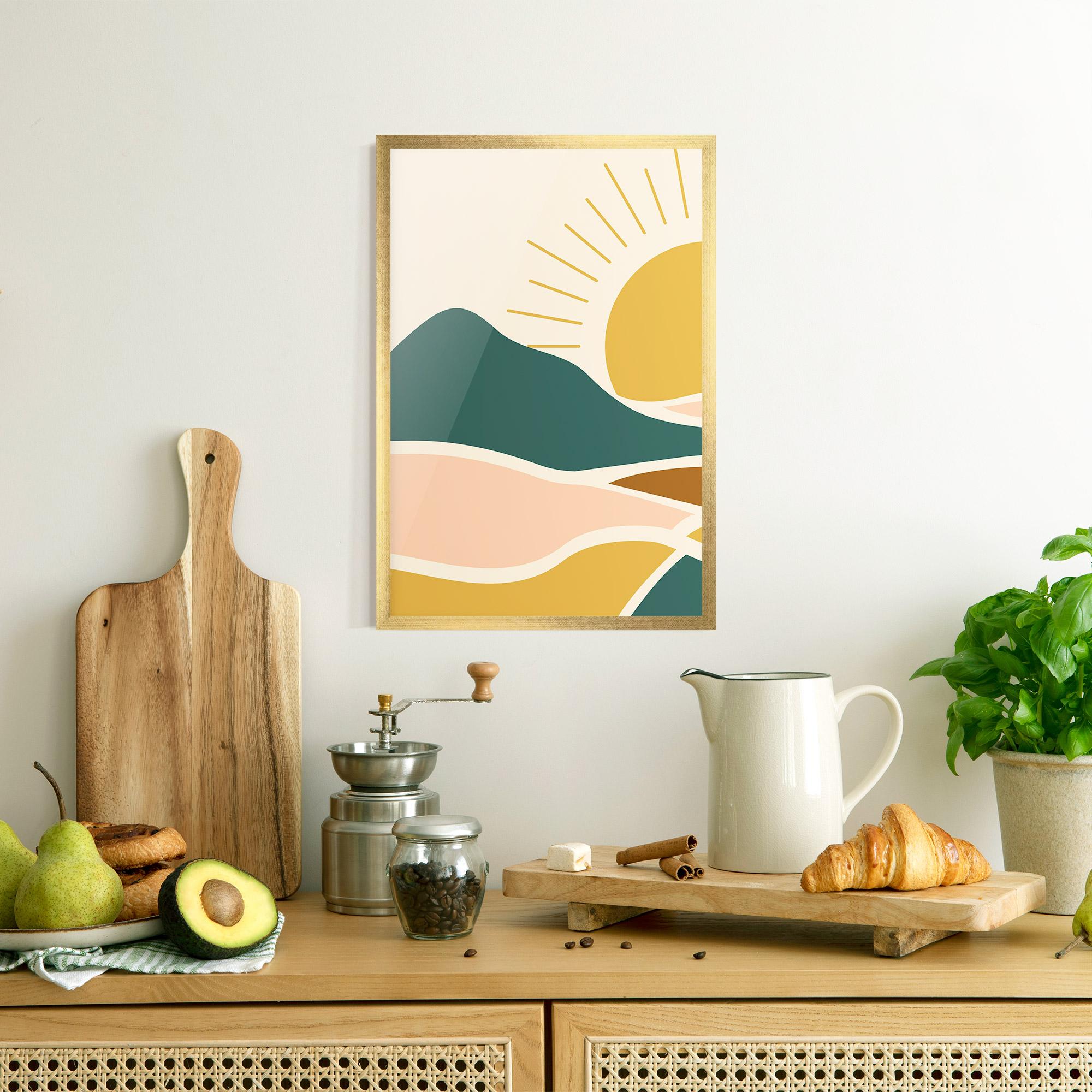 Keretezett Poszter Sunset Connection 01 mockup 8