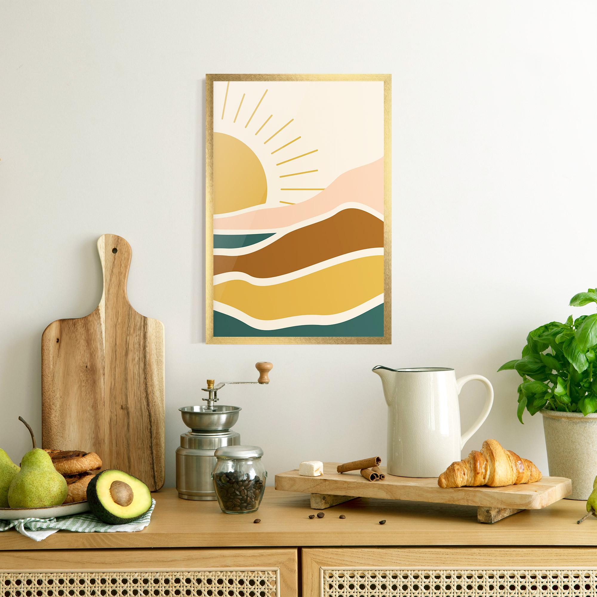 Keretezett Poszter Sunset Connection 02 mockup 8