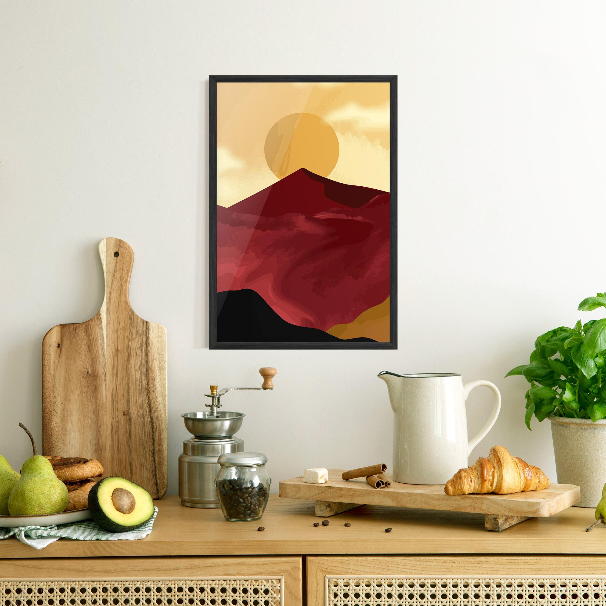 Keretezett Poszter Mars Dune1 mockup 8