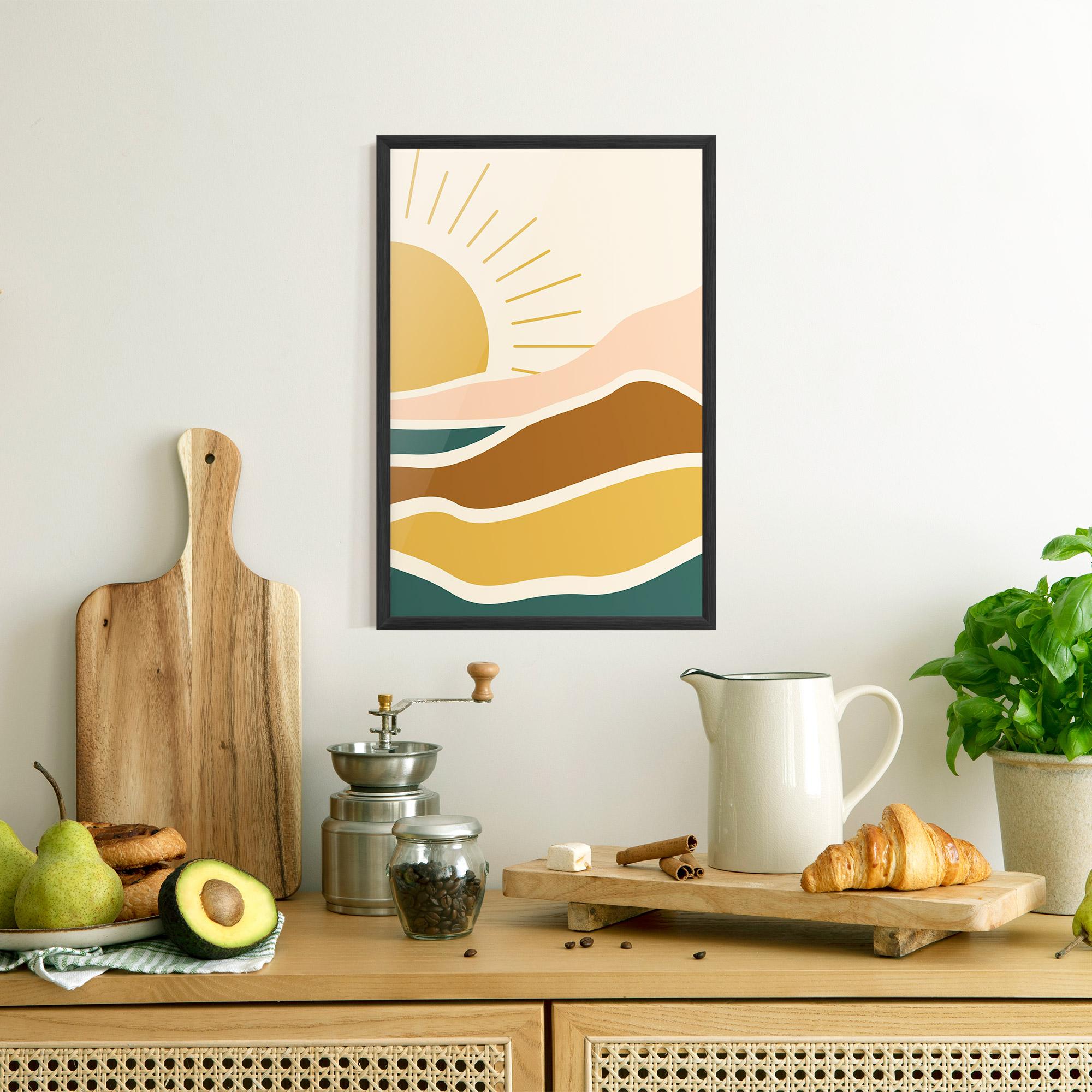 Keretezett Poszter Sunset Connection 02 mockup 8