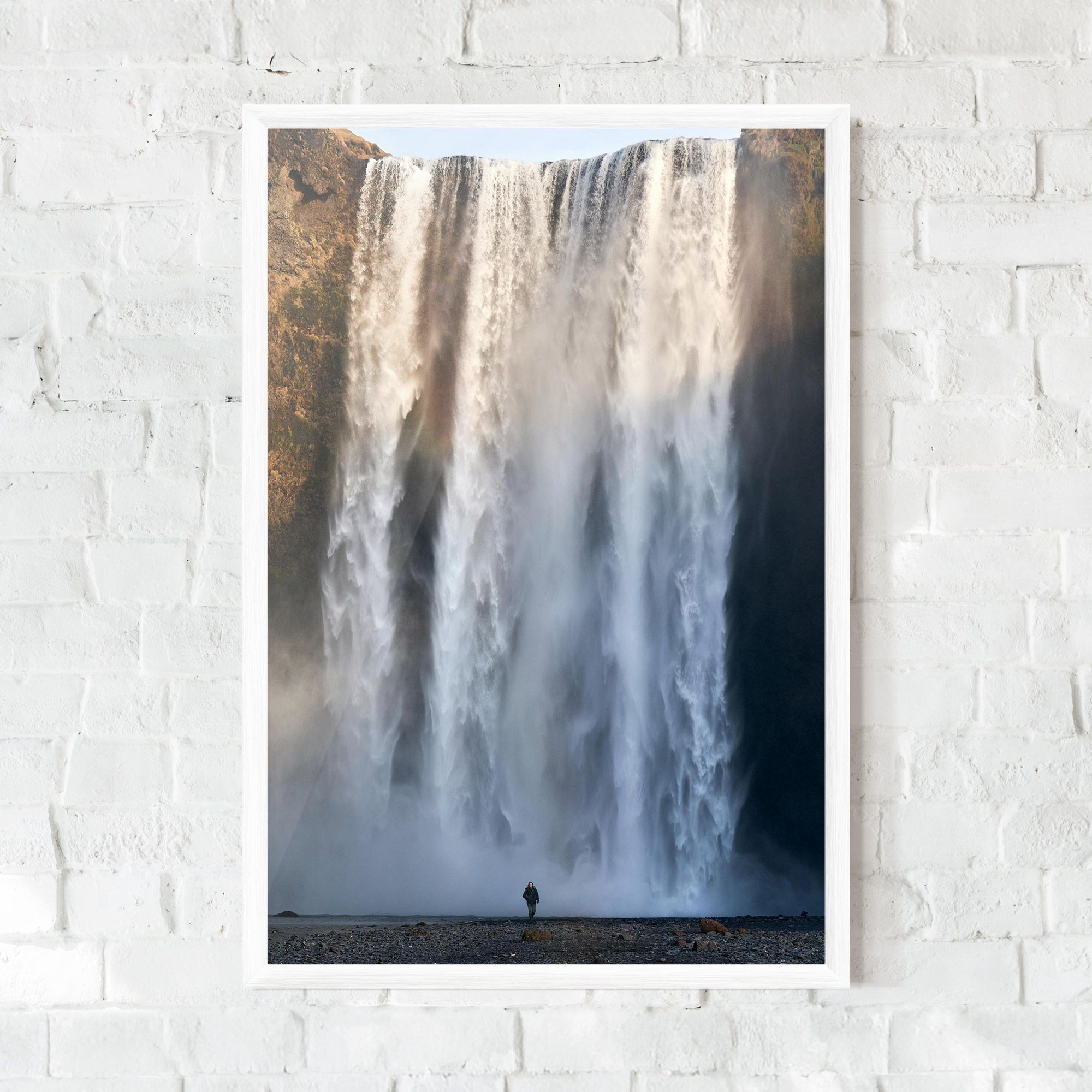 Small Man Waterfall mockup 0