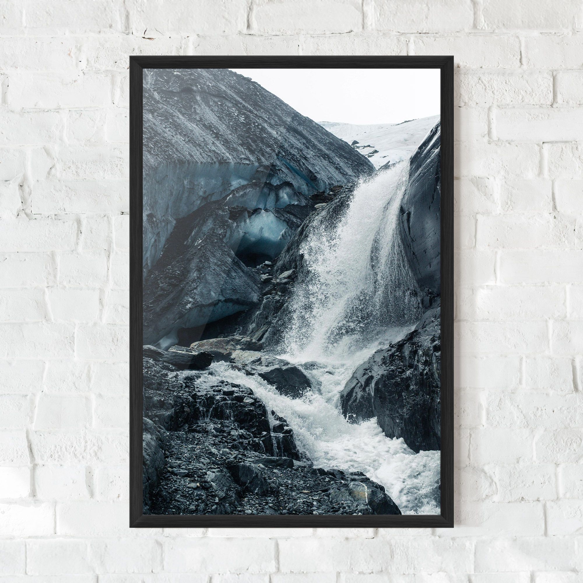 Blue Rocks Waterfall mockup 0
