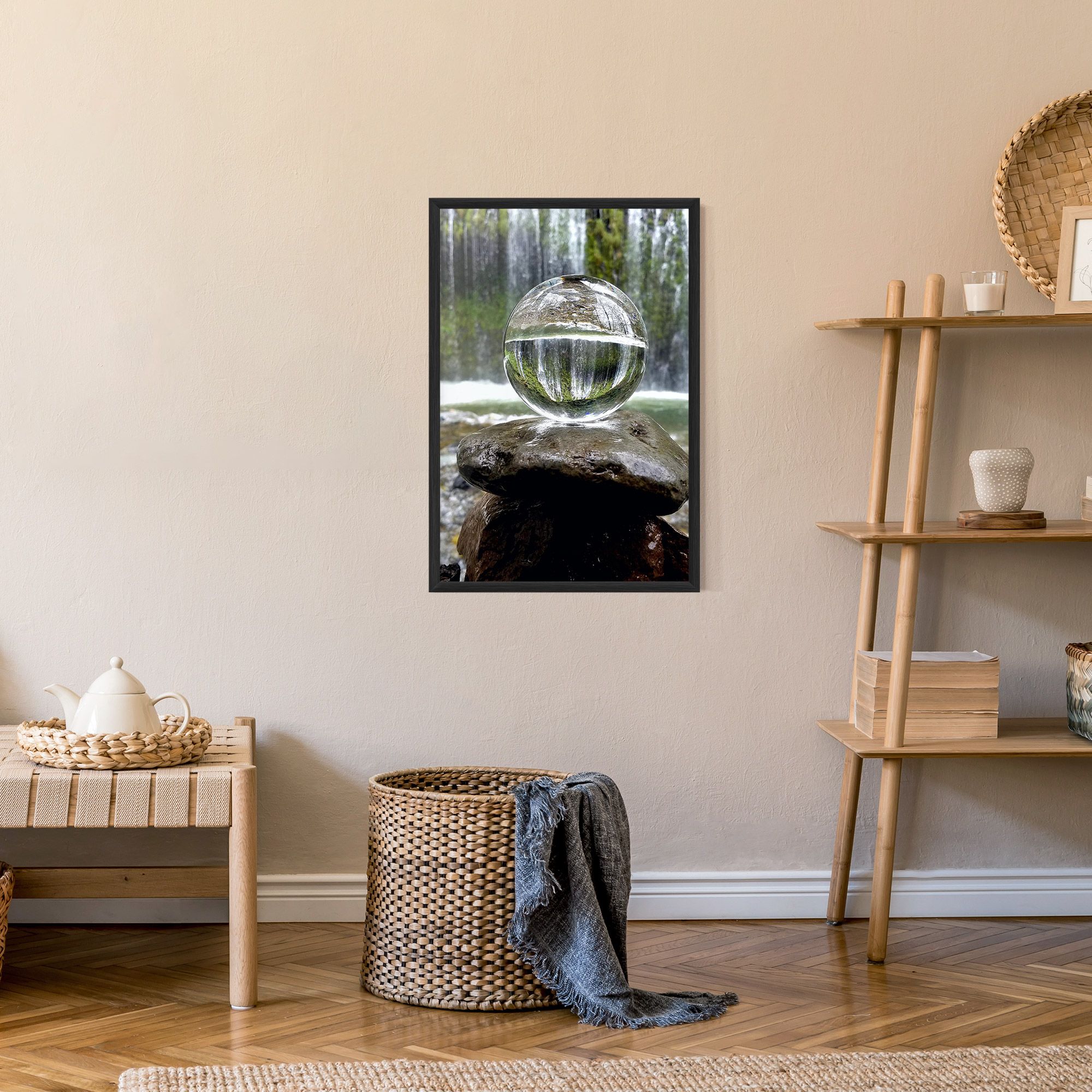 Waterfall Sphere mockup 9